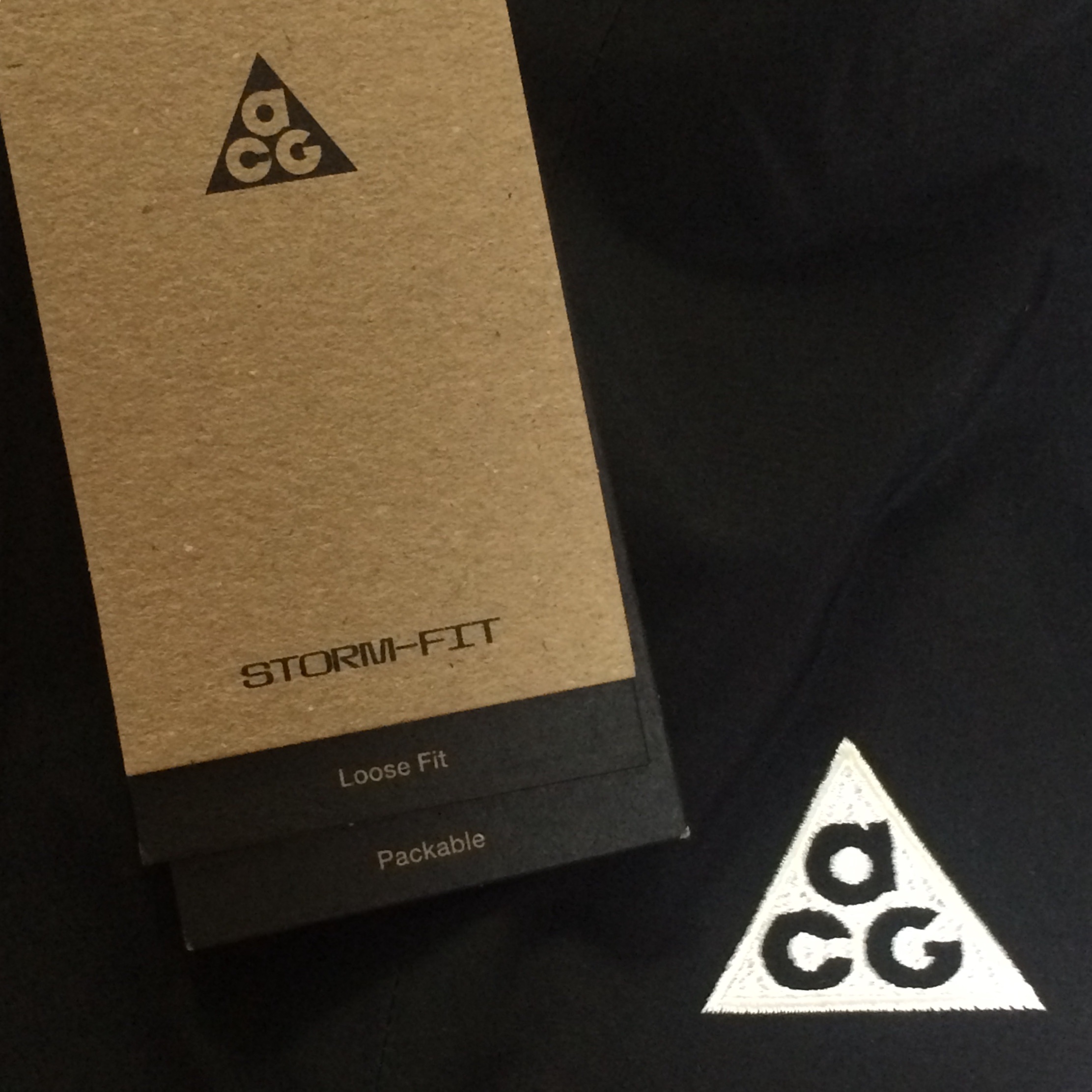 Nike ACG Storm-Fit ADV Cascade Rains Full Zip Jacket Black - Asia 착용 스타일