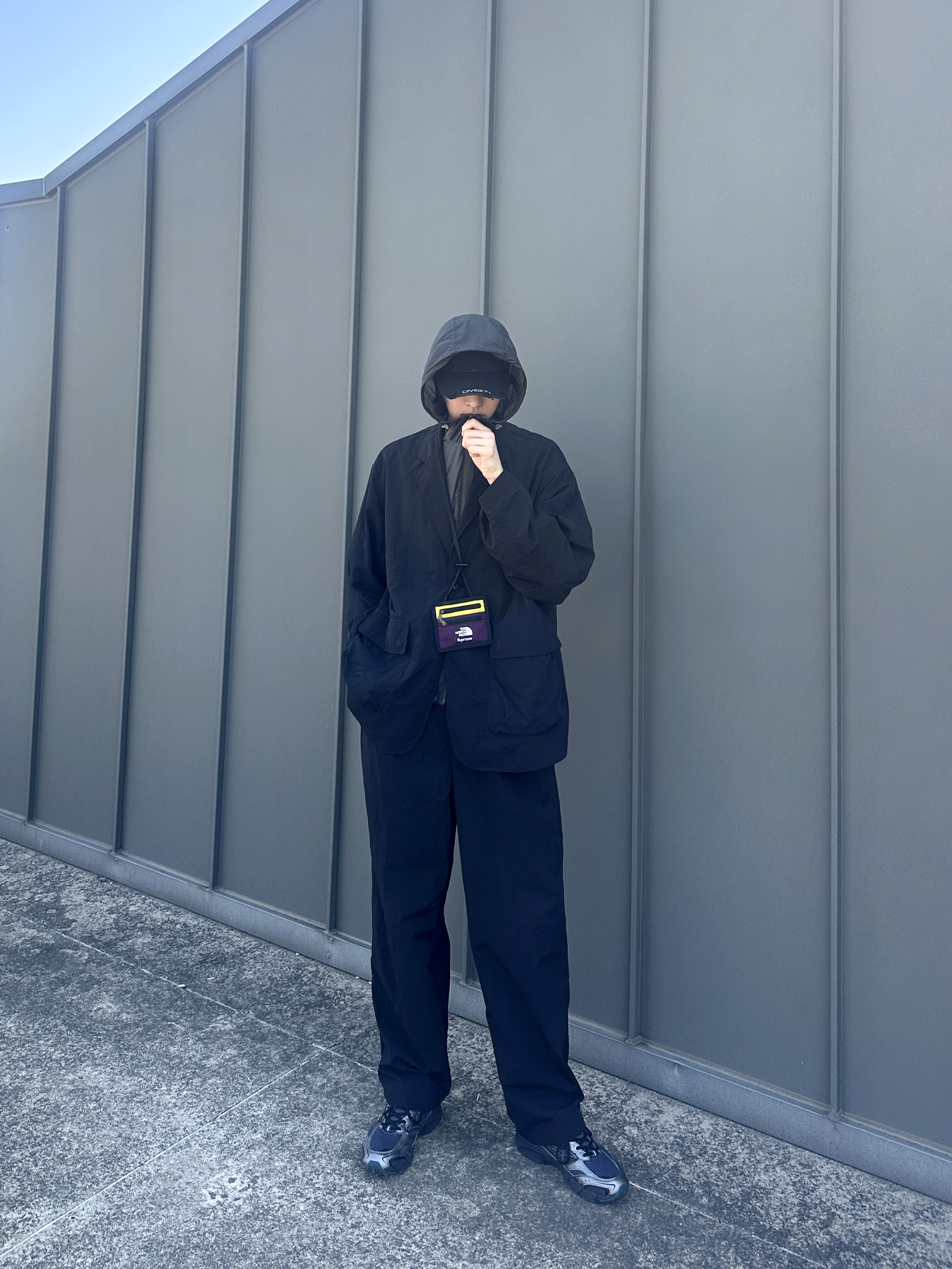 Supreme x The North Face Expedition Travel Wallet Sulphur - 18FW, Civision by CSC Distressed Plain Cap 착용 스타일 - 2