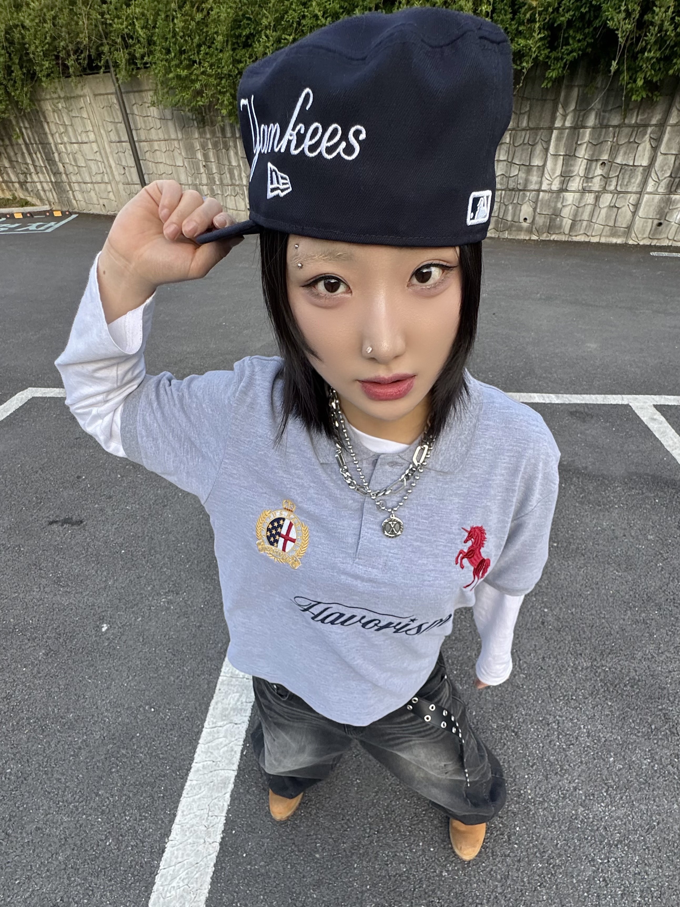 [KREAM 단독] Flavorism Red Horse Pique Shirt Melange, Timberland Premium 6 inch Waterproof Boot Wheat Nubuck - Wide 착용 스타일 - 10