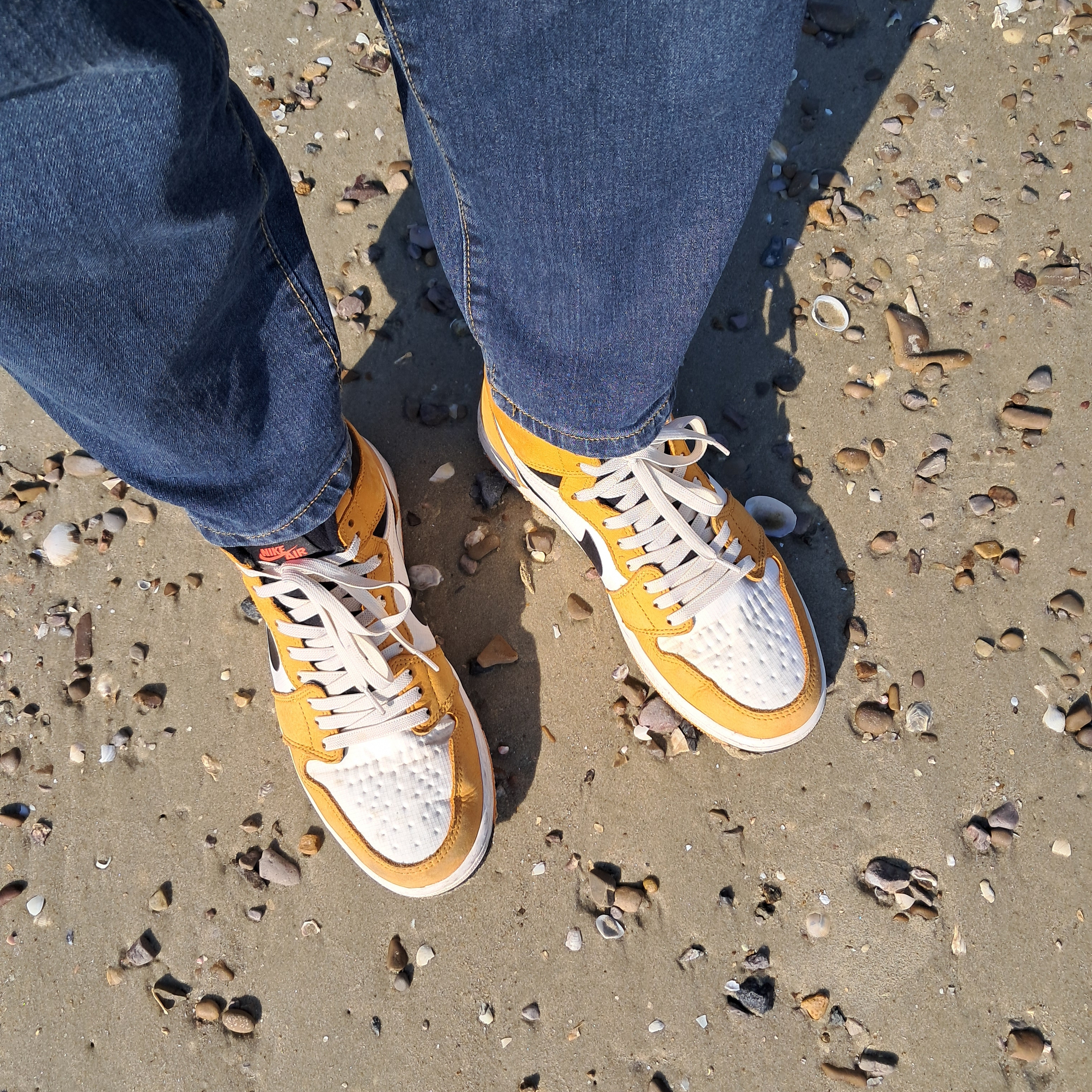 Jordan 1 Element Gore-Tex Light Curry 착용 스타일 - 3
