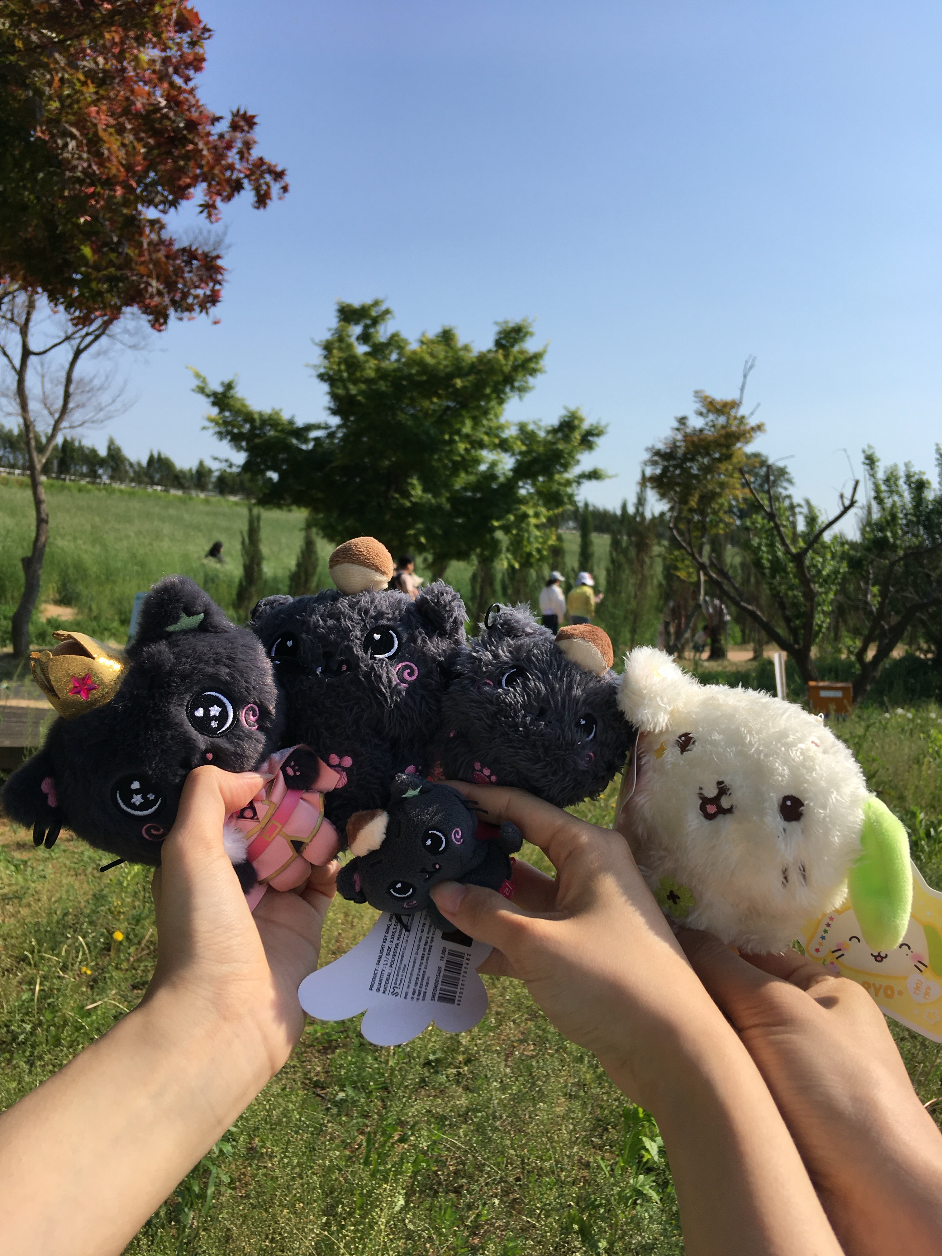 NCT Wish Steady Wish Doll Keyring Ryo Ver., NCT Wish Steady Wish Doll Keyring Riku Ver. 착용 스타일 - 2