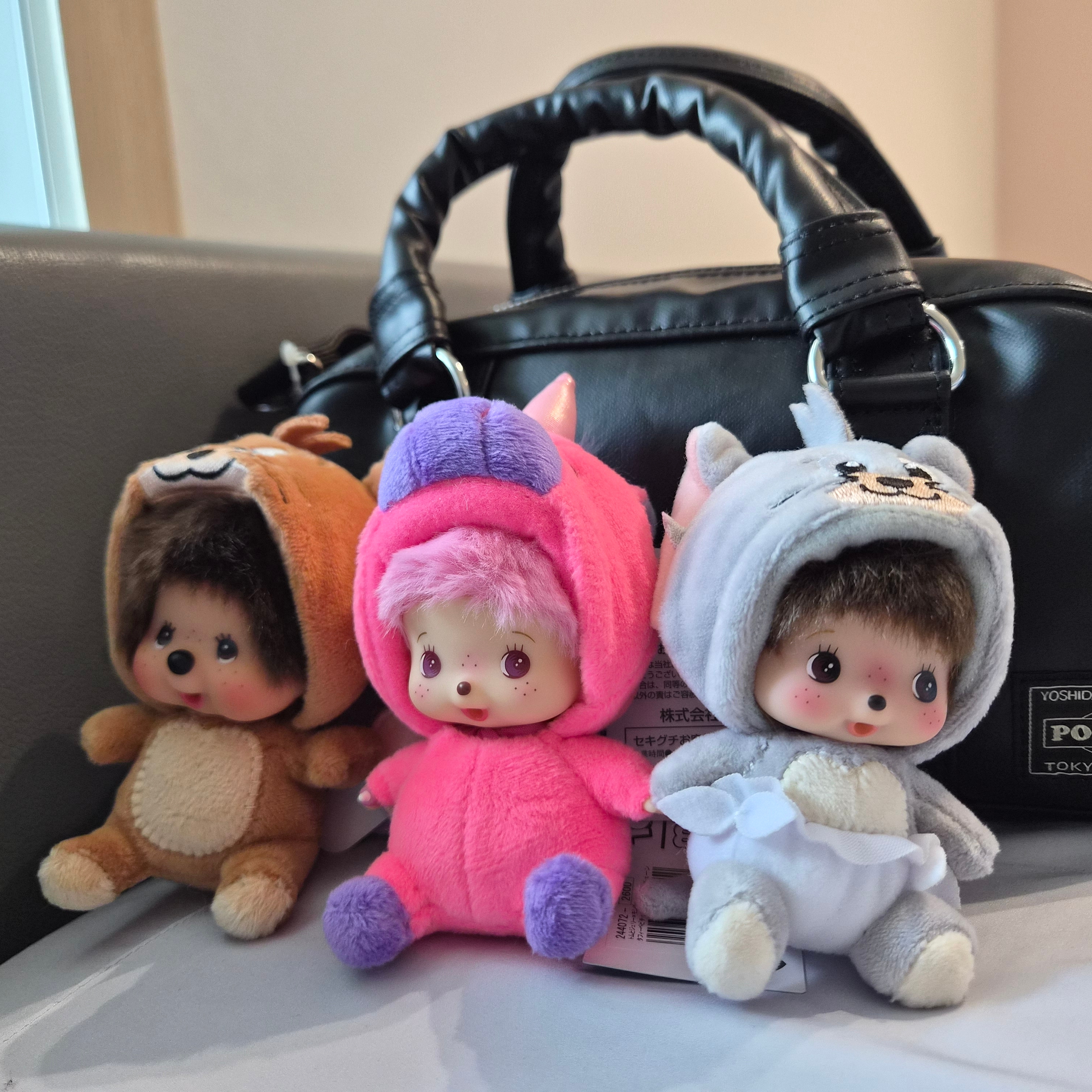 Porter Free Style Mini Boston Bag Black, Monchhichi x Tom & Jerry SS Doll Mini Key Chain Tuffy 착용 스타일