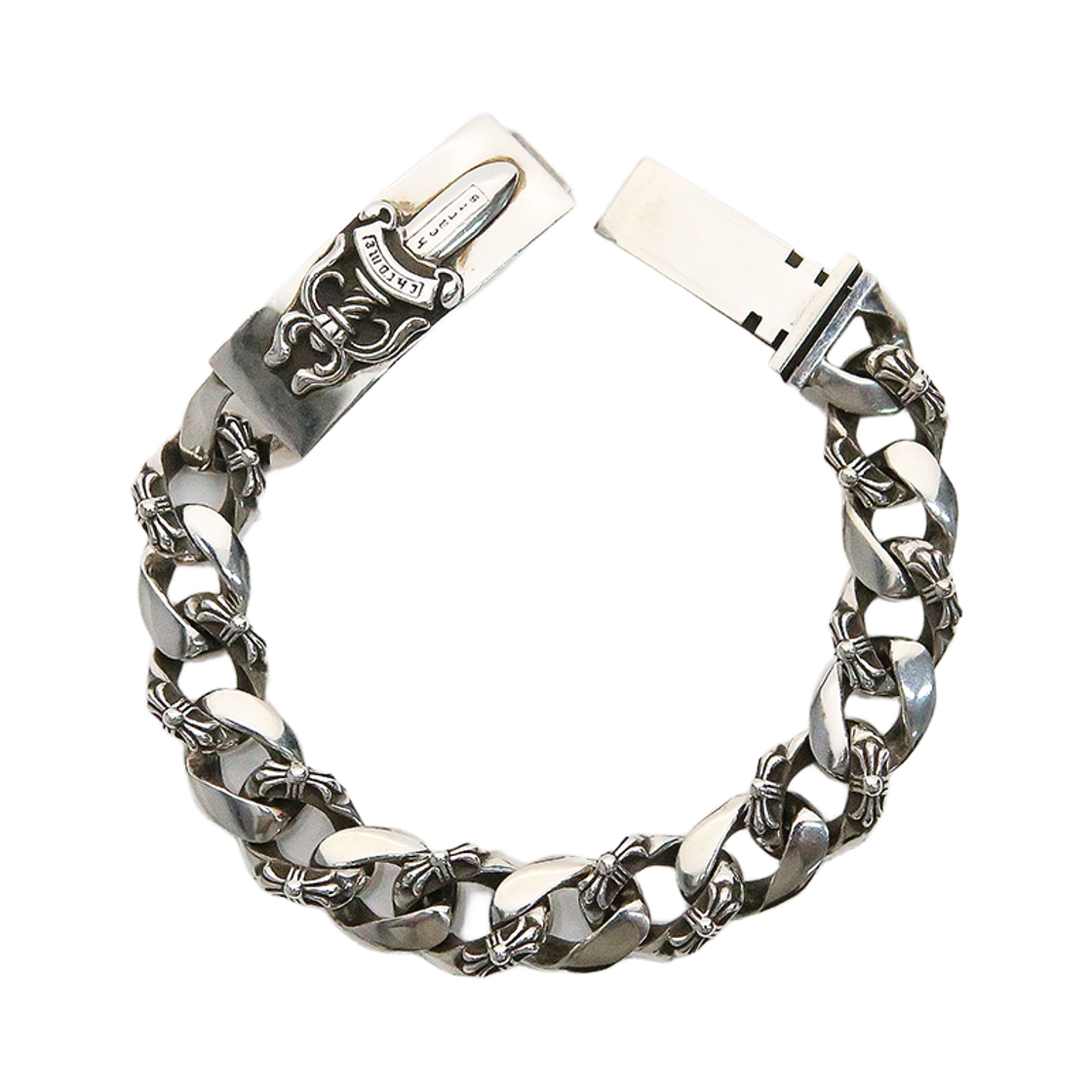 한스룸 크롬하츠 대거 ID 팬시 팔찌(Hansroom Chrome Hearts Dagger ID Fancy Bracelet) - 1