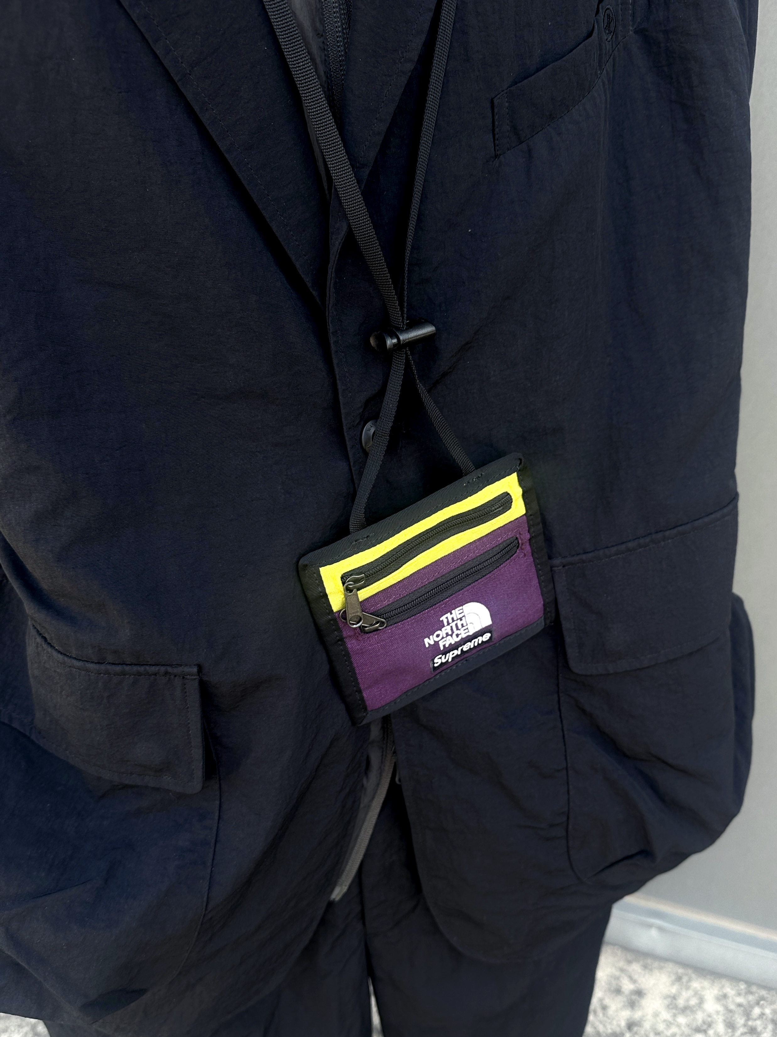 Supreme x The North Face Expedition Travel Wallet Sulphur - 18FW, Civision by CSC Distressed Plain Cap 착용 스타일 - 5