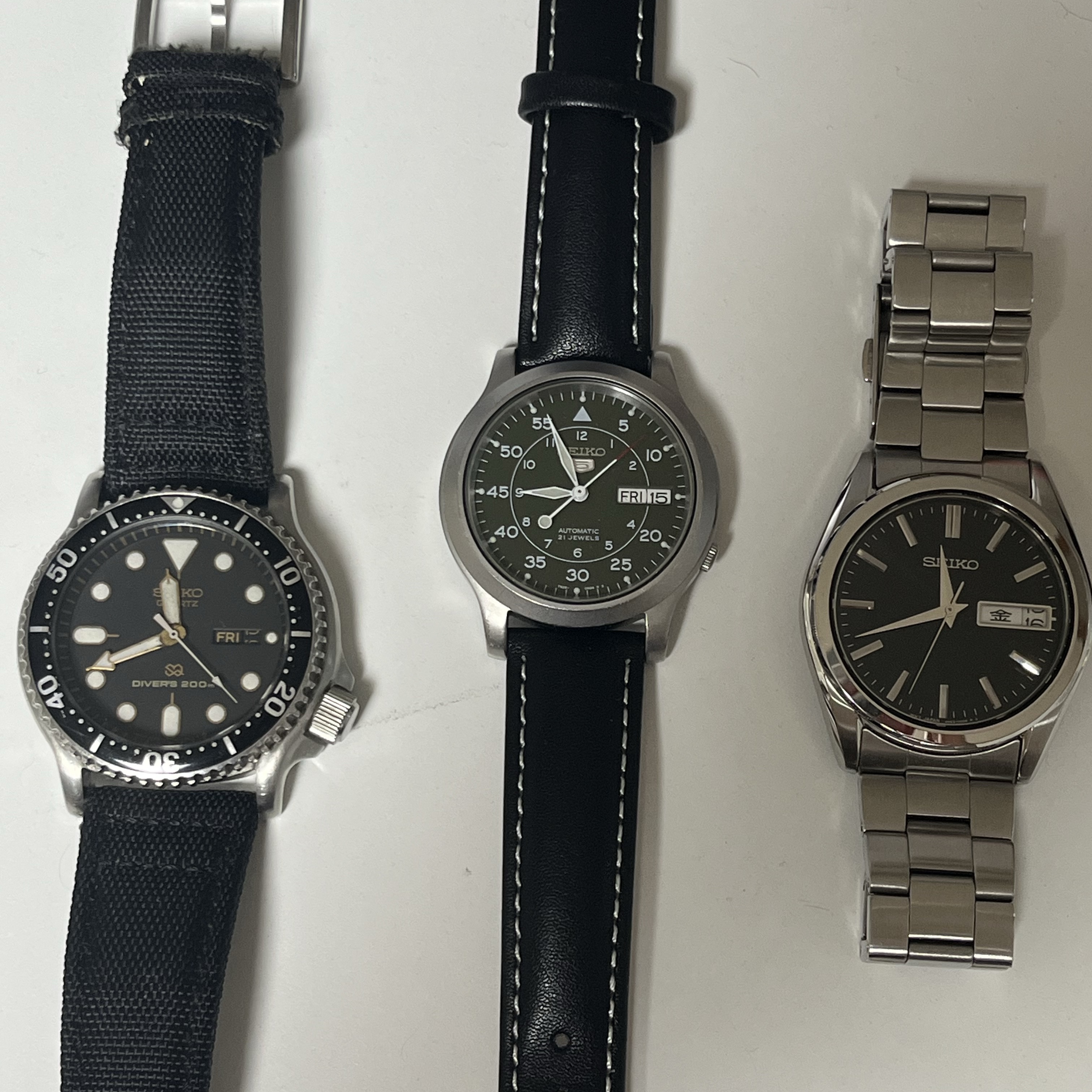Seiko SBTH011 Black 착용 스타일