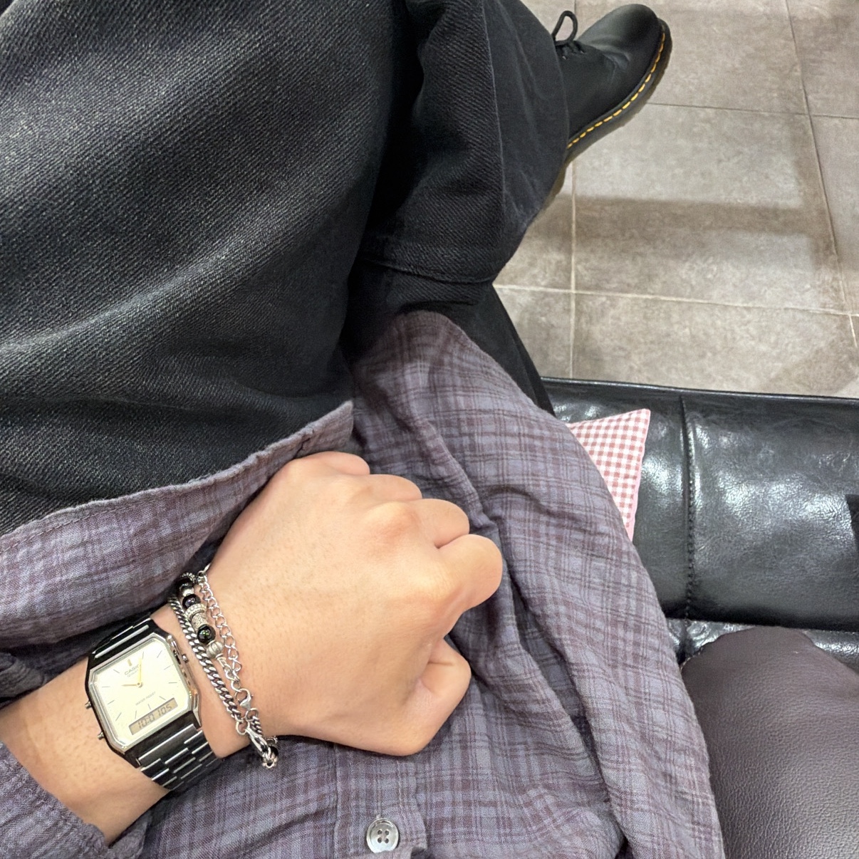 Casio AQ-230GG-9A 착용 스타일