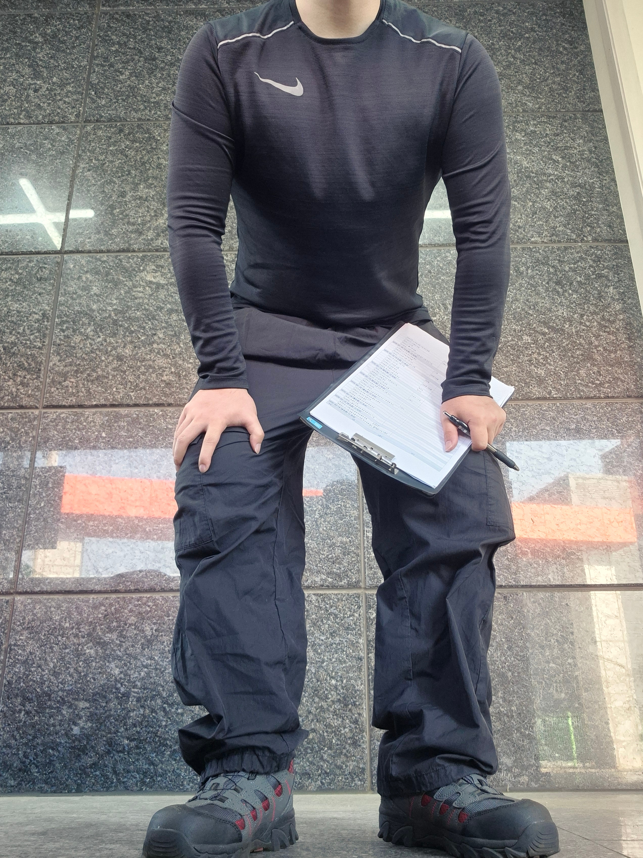 Nike Dri-Fit Miler Long Sleeve T-Shirt Black - Asia 착용 스타일