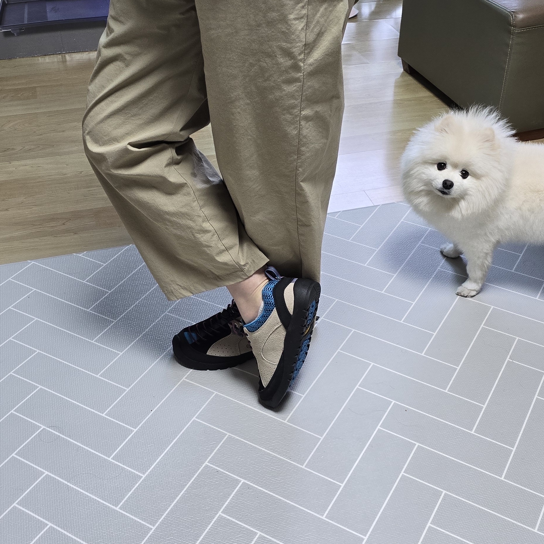 Keen Jasper Rocks SP Sneakers Beige, (W) Keen Jasper Rocks SP Sneakers Beige 착용 스타일 - 1