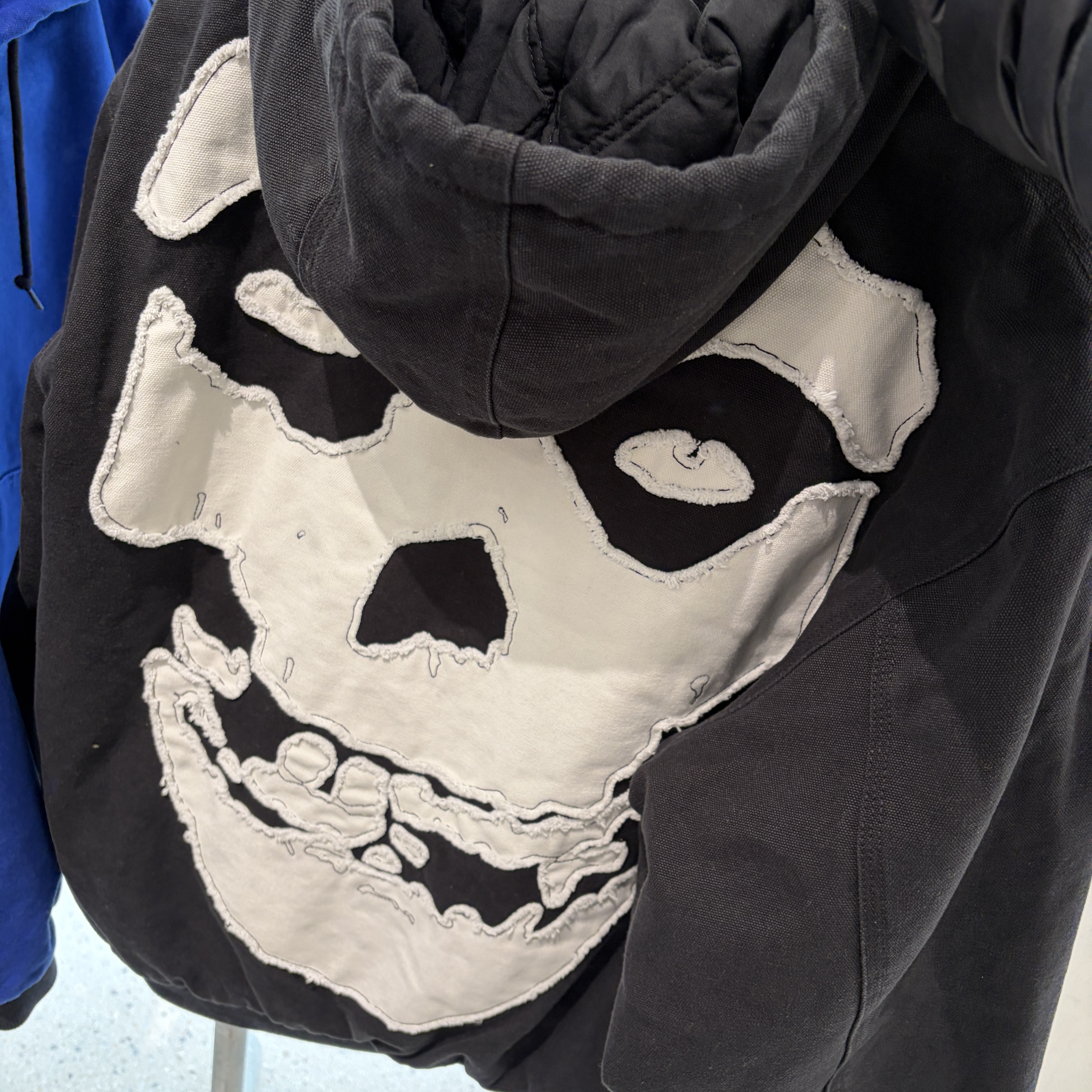 Supreme x The Misfits Hooded Work Jacket Black - 26SS 착용 스타일