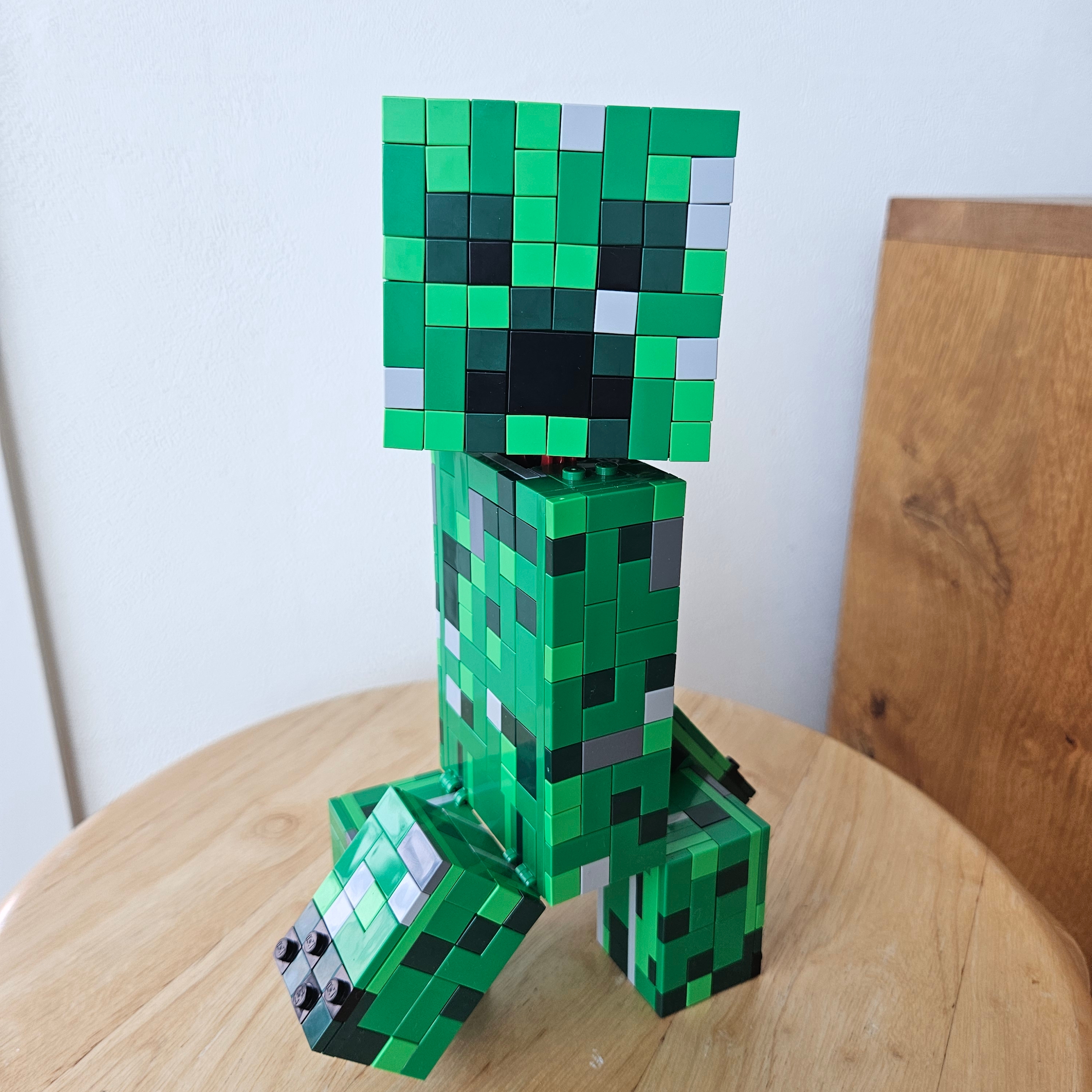 Lego Minecraft The Creeper 착용 스타일