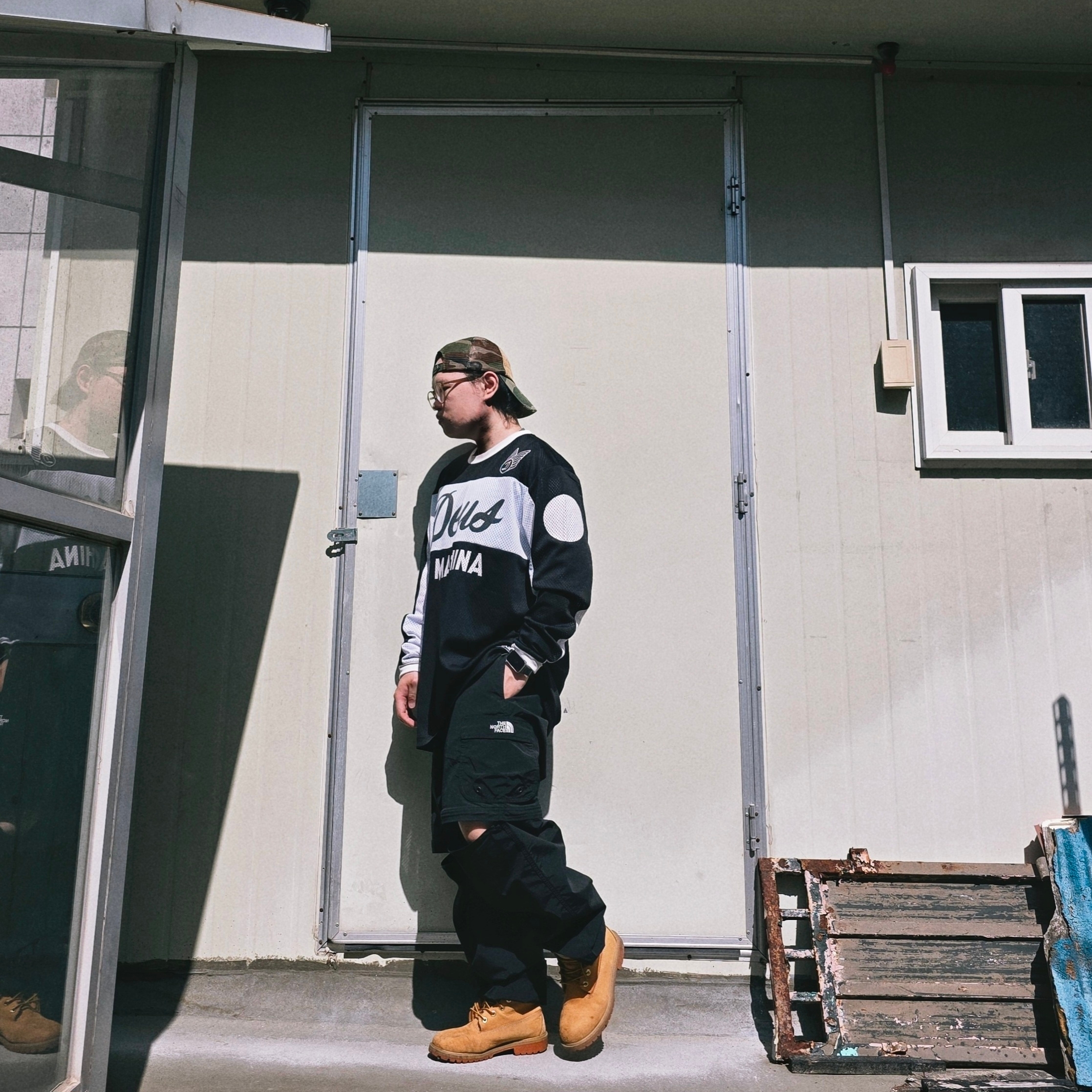 Deus Ex Machina Saber Moto Jersey Black, Timberland Premium 6 inch Waterproof Boot Wheat Nubuck - Wide 착용 스타일 - 3