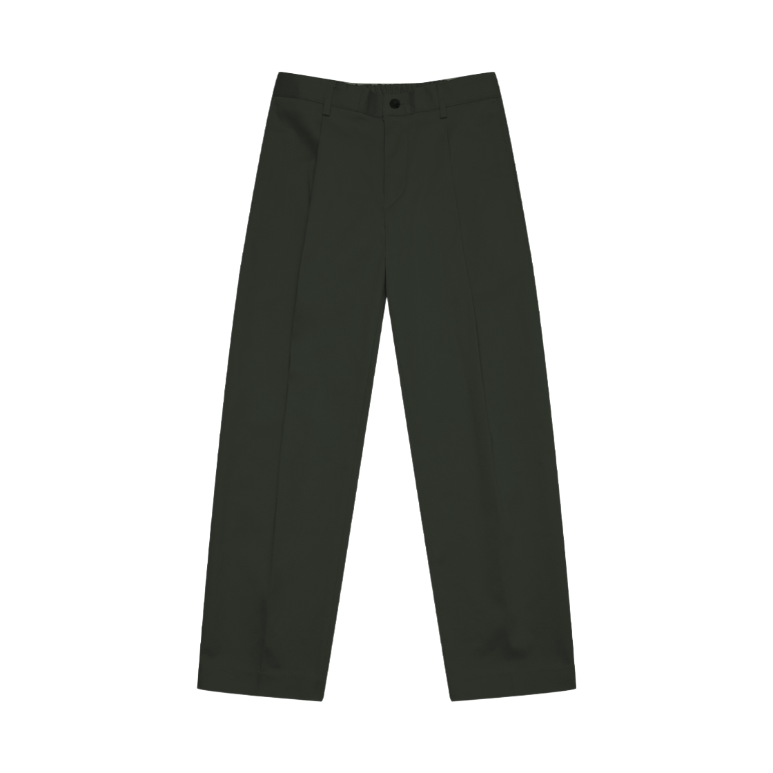 어레이드 테이퍼드 오피서 원턱 밴딩 치노팬츠 화이트(Arrayed Tapered Officer One Tuck Banding Chino Pants White) - 4
