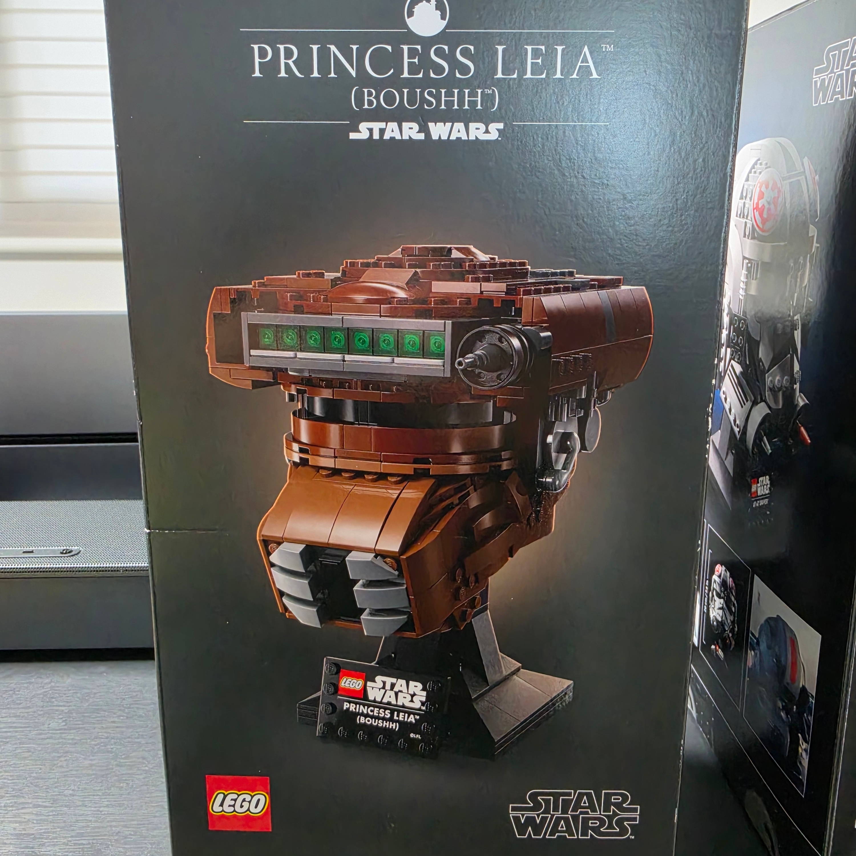 Lego Star Wars Princess Leia(Boushh) Helmet 착용 스타일