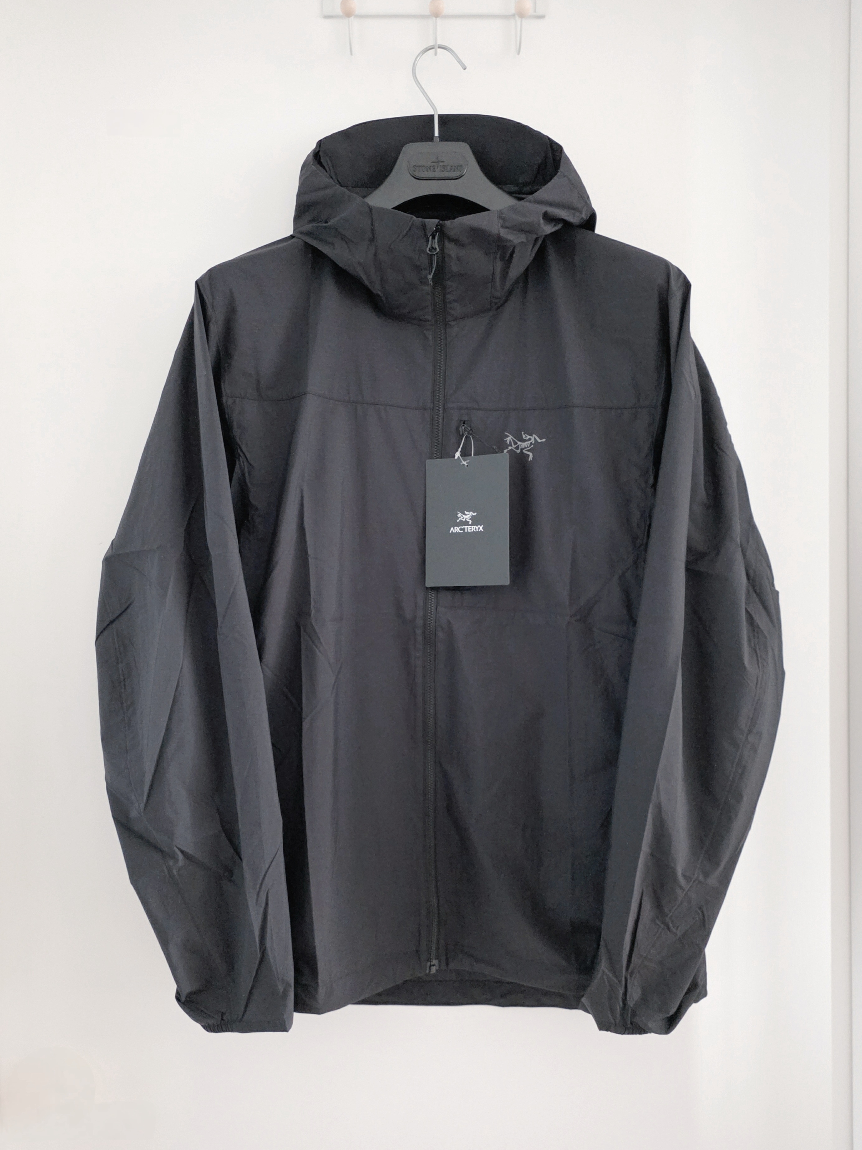 Arc'teryx Squamish Hoody Black 착용 스타일