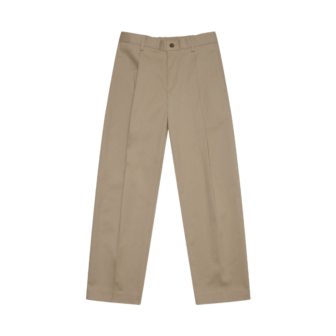 어레이드 테이퍼드 오피서 원턱 밴딩 치노팬츠 화이트(Arrayed Tapered Officer One Tuck Banding Chino Pants White) - 2