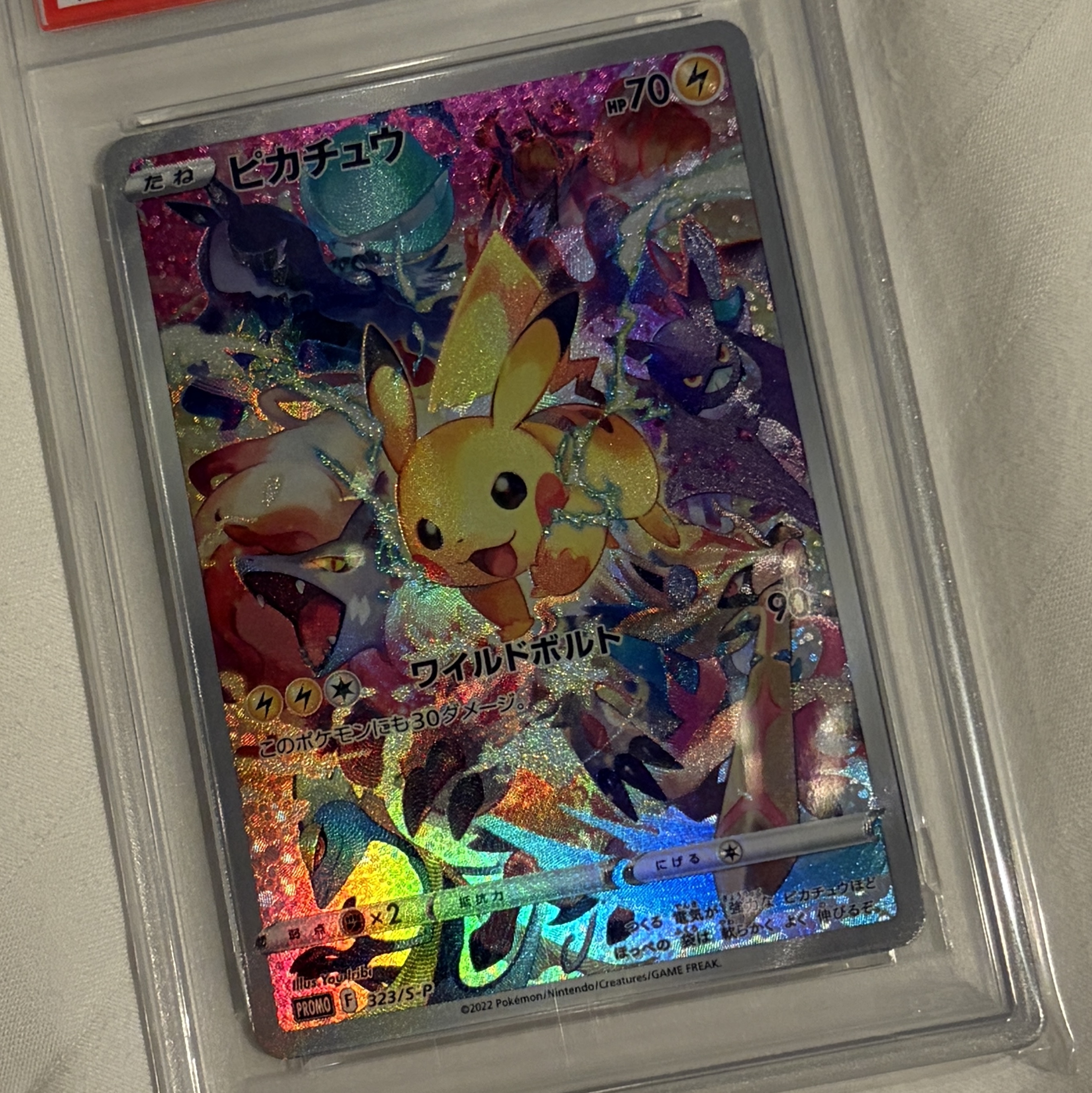 Pokemon TCG Pikachu P Sword & Shield Promos (Japanese Ver.), Pokemon TCG N's Reshiram AR Battle Partners (Japanese Ver.) 착용 스타일 - 1