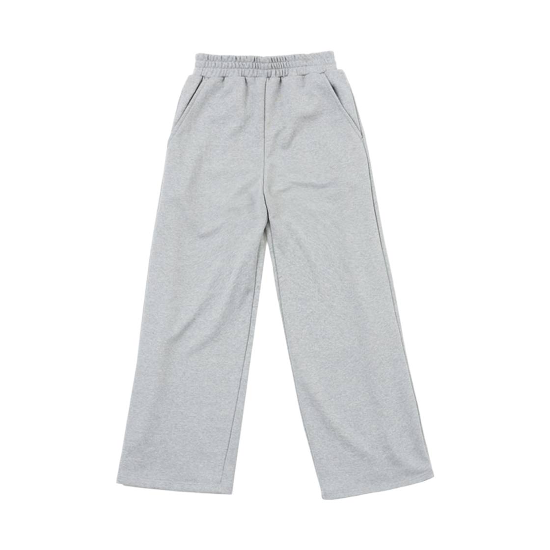 어레이드 컴피 인버티드 플리츠 스웻 팬츠 화이트 그레이(Arrayed Comfy Inverted Pleat Sweat Pants White Gray) - 4