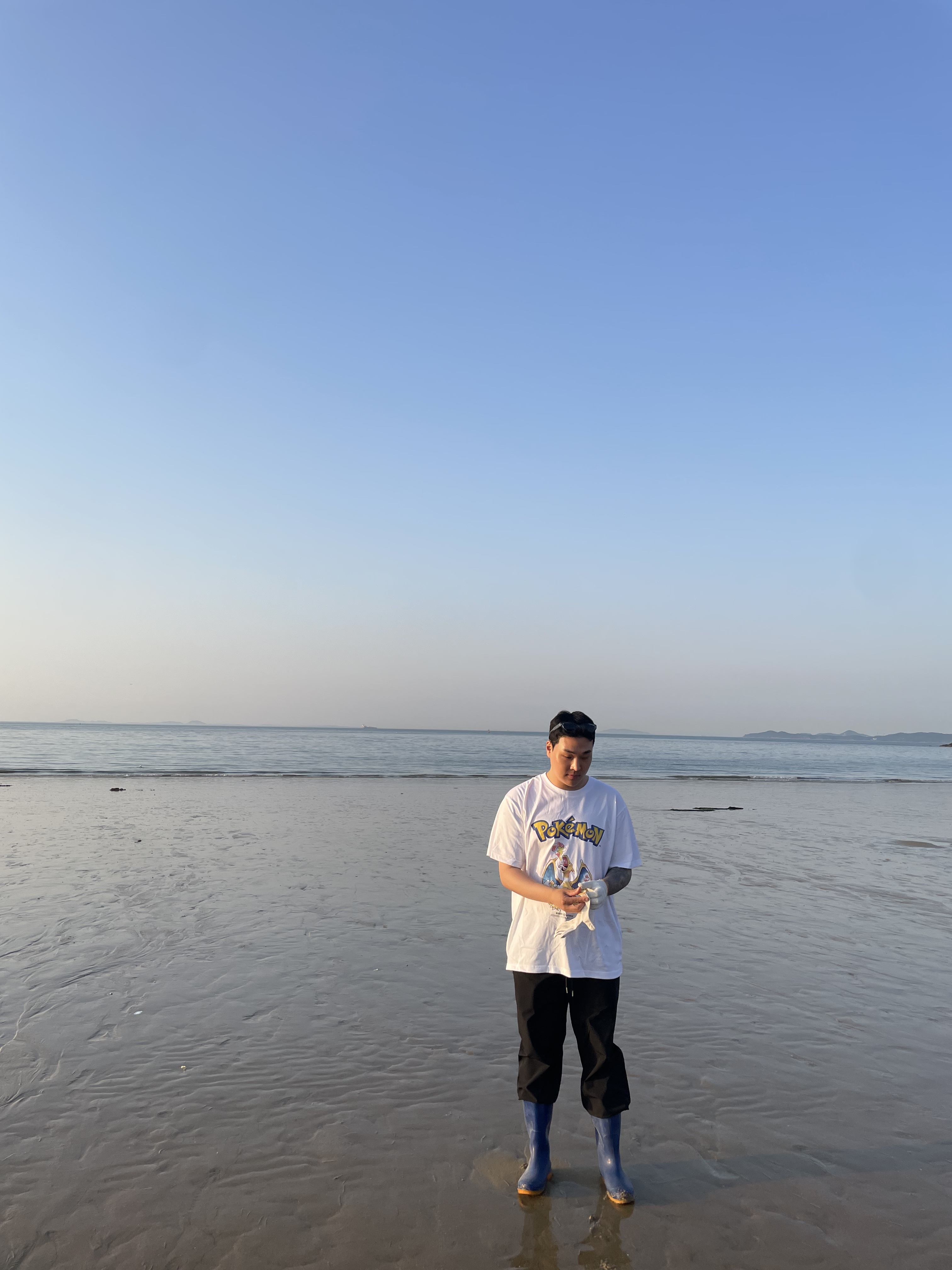 Uniqlo UT x Pokemon Graphic T-Shirt 1A White 착용 스타일 - 7