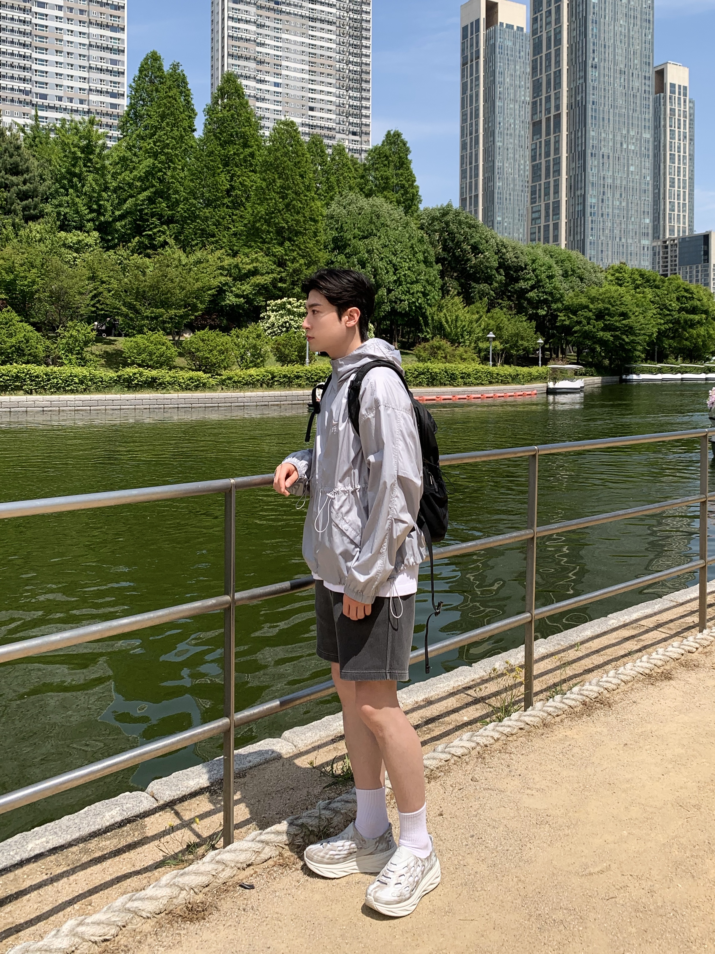 Arc'teryx Heliad 15 Backpack Black 착용 스타일 - 5