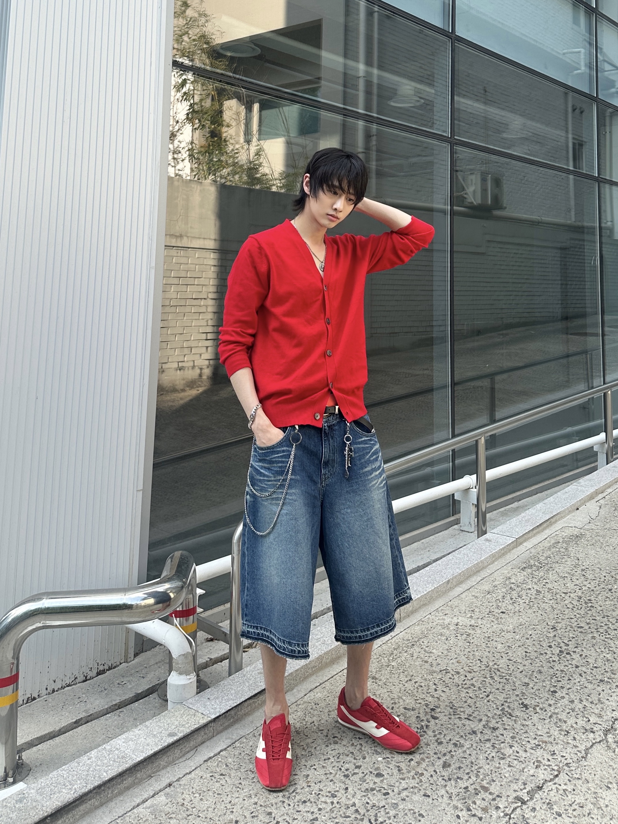 PRO-SPECS NOVA Red 착용 스타일 - 4
