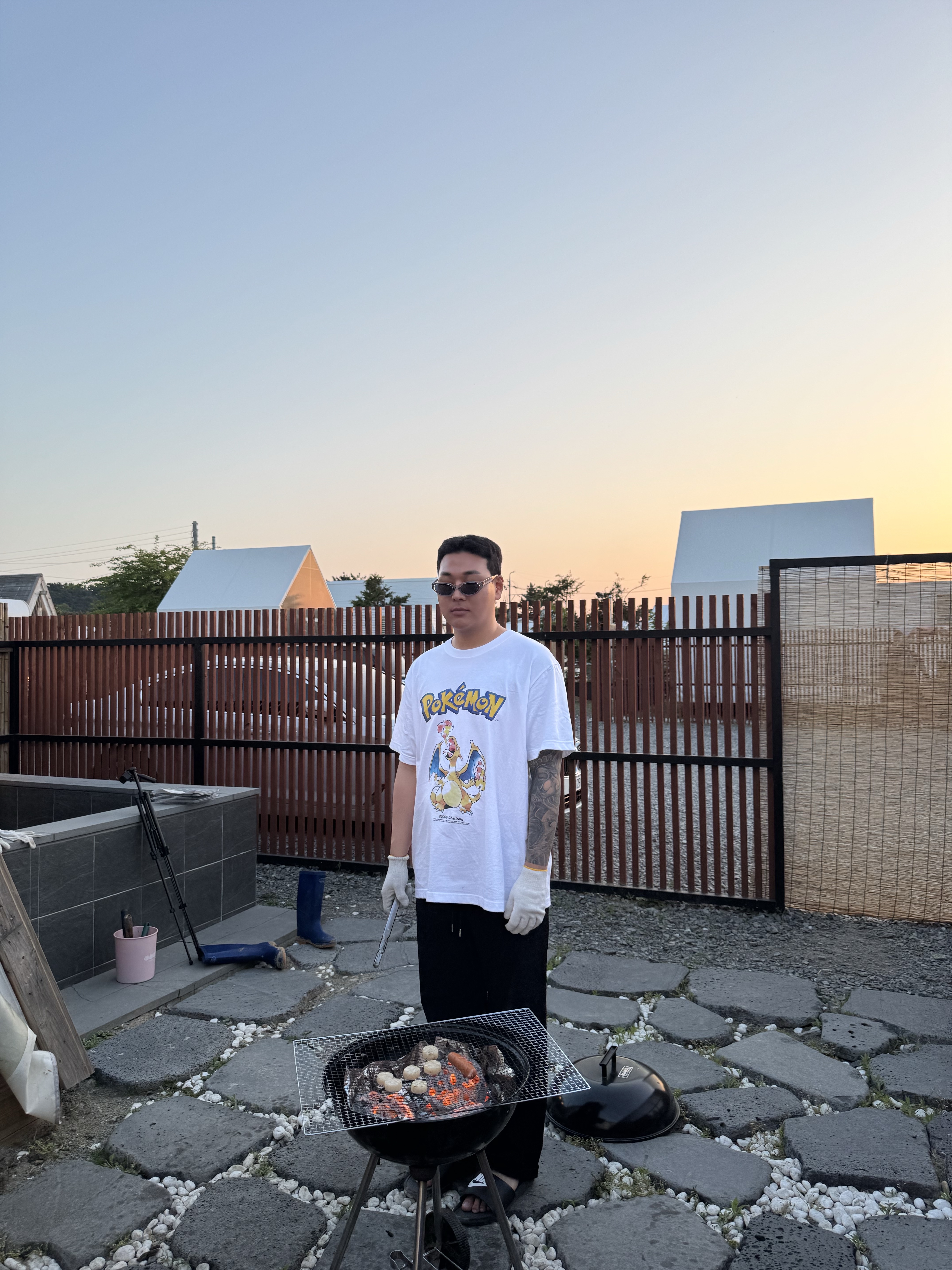Uniqlo UT x Pokemon Graphic T-Shirt 1A White 착용 스타일 - 10