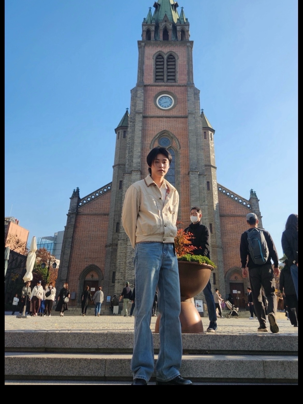 Dr. Martens x Supreme 1461 Gray Silver, Dr. Martens 1461 Smooth Black 착용 스타일 - 3