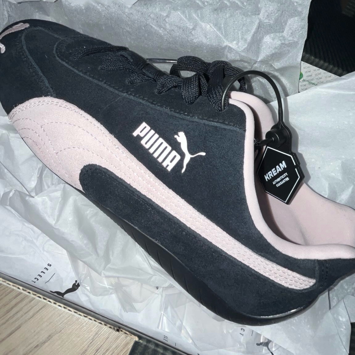 Puma Speedcat OG Black Mauve Mist 착용 스타일