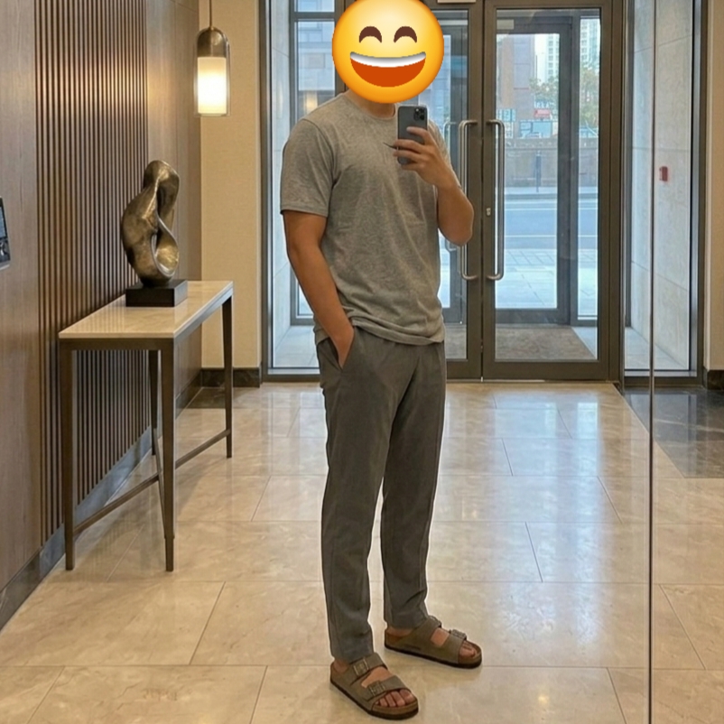 Birkenstock Arizona Stone - Regular 착용 스타일