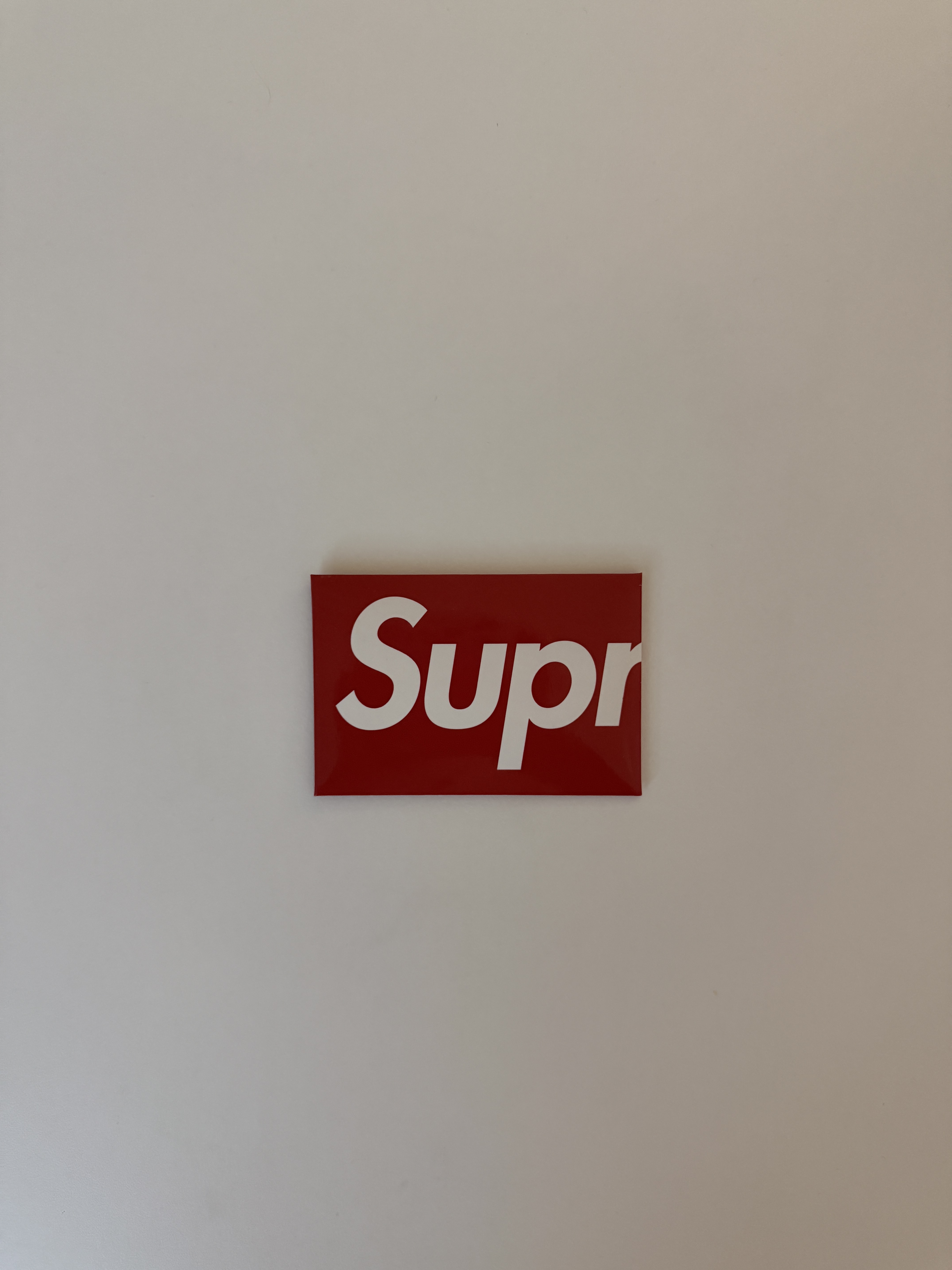 Supreme x PAMP Suisse Gold Bar 1g Red - 26SS 착용 스타일