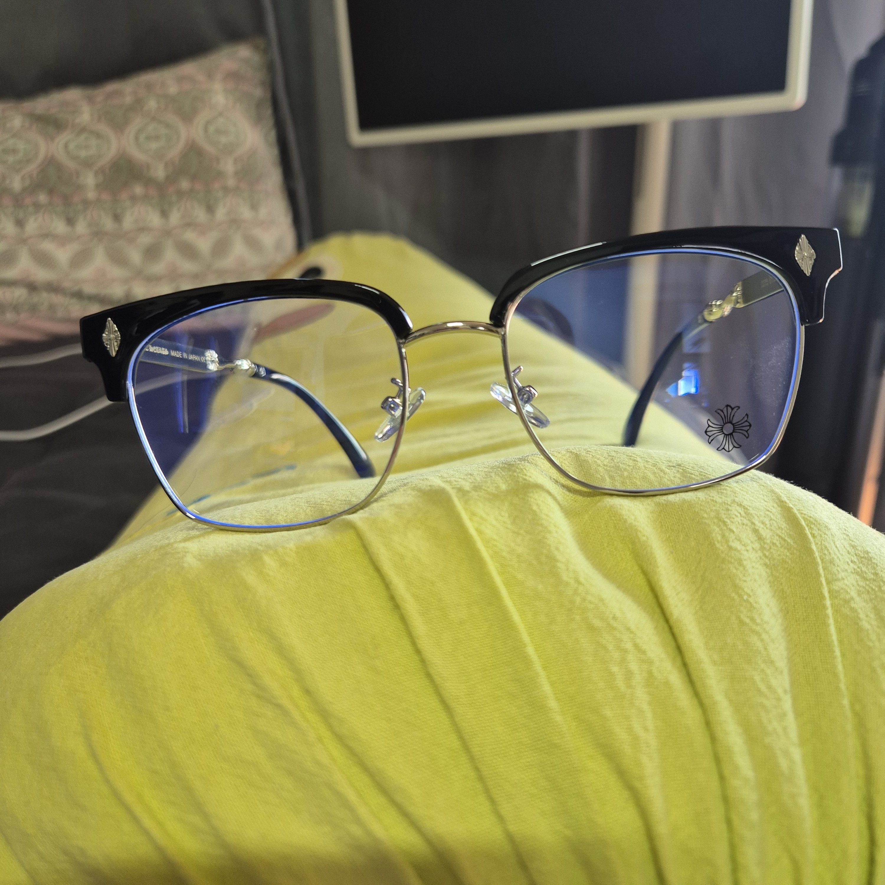 Chrome Hearts Evagilist Matte Black 착용 스타일