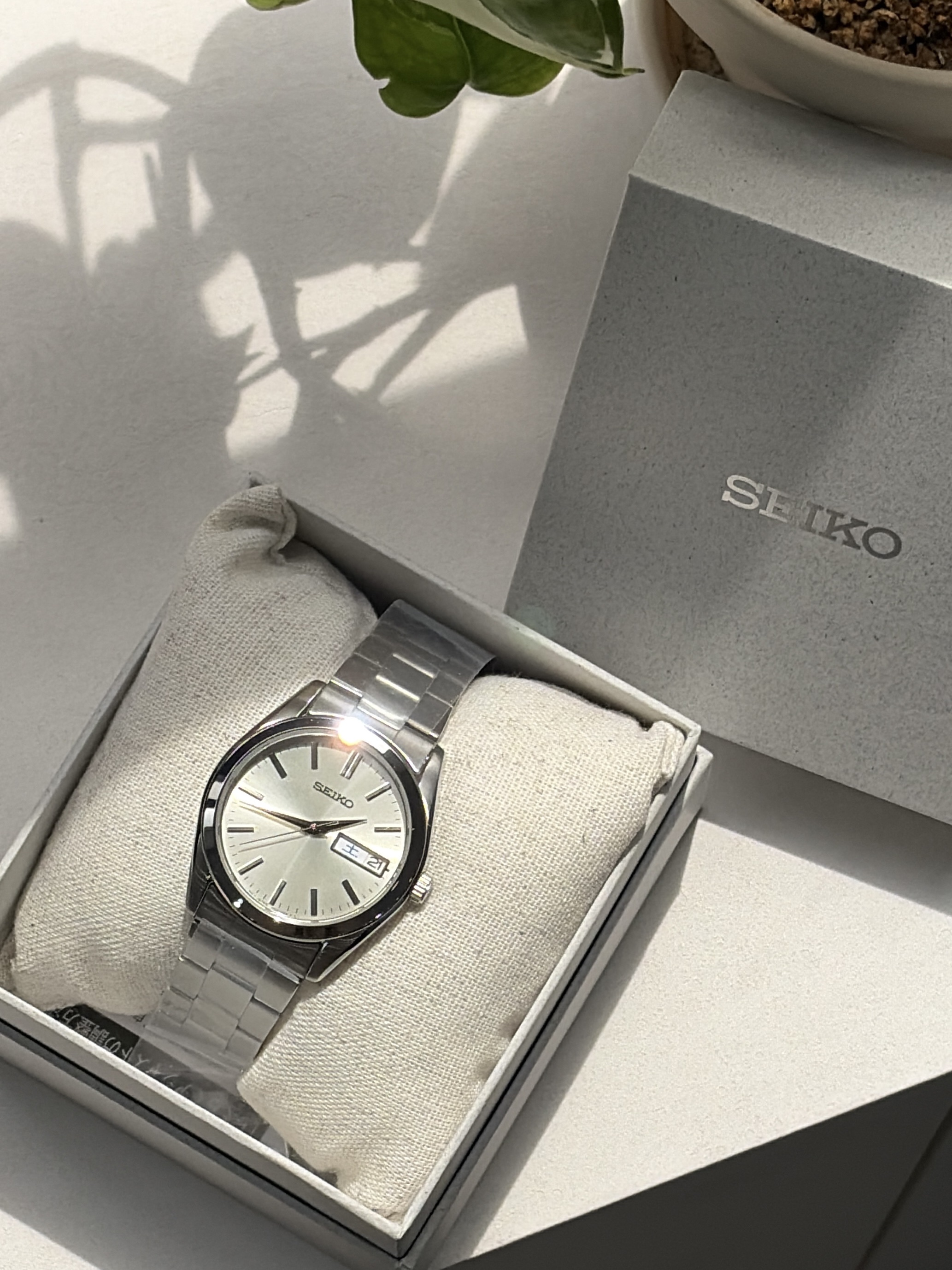 Seiko SBTH007 Silver 착용 스타일 - 2
