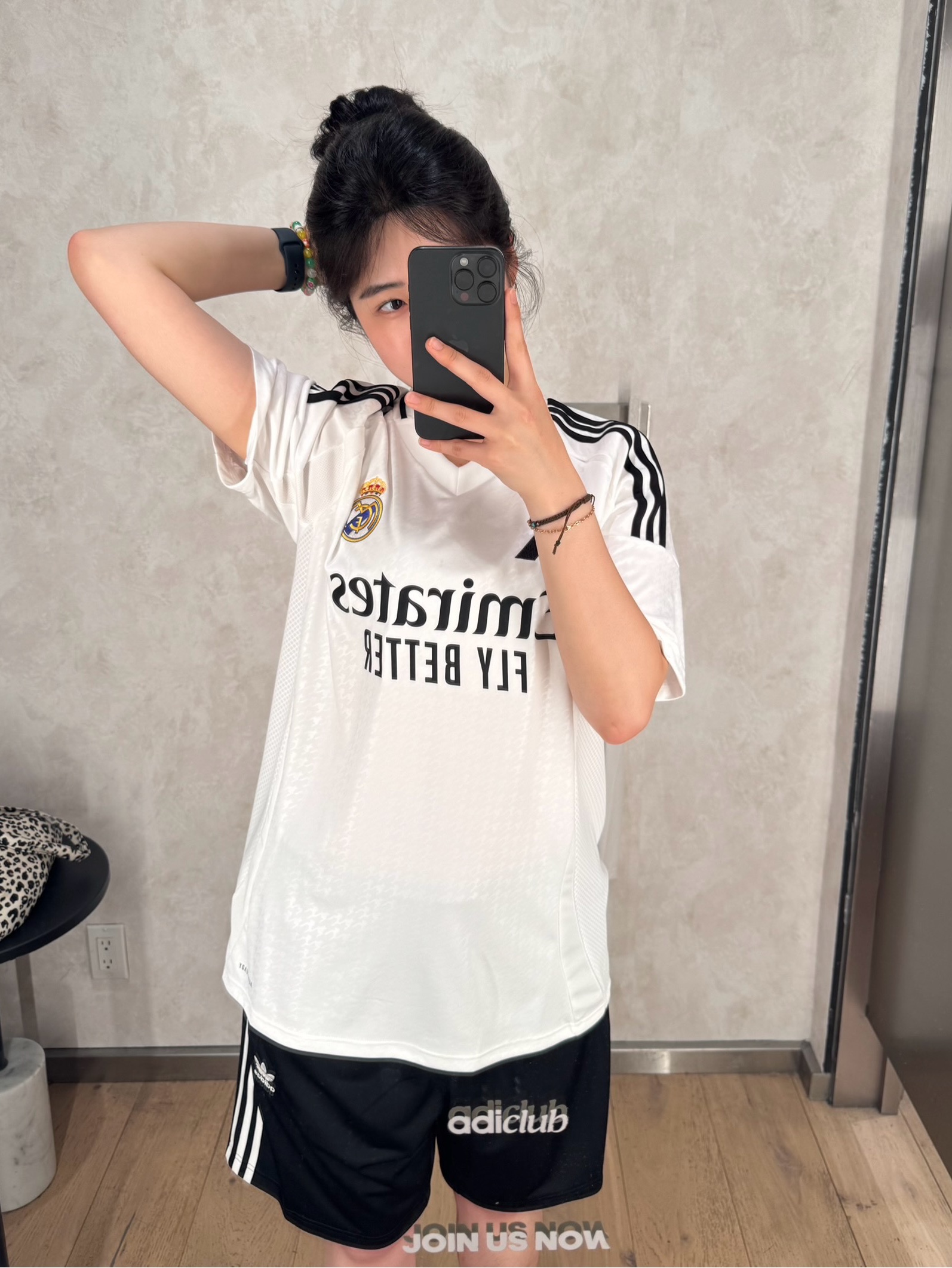 Adidas Real Madrid 2024/25 Home Jersey White - KR Sizing (Non Marking Ver.) ์ฐฉ์ฉ ์คํ์ผ