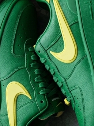 Nike x Ambush Air Force 1 Low SP Pine Green and Citron 착용 스타일
