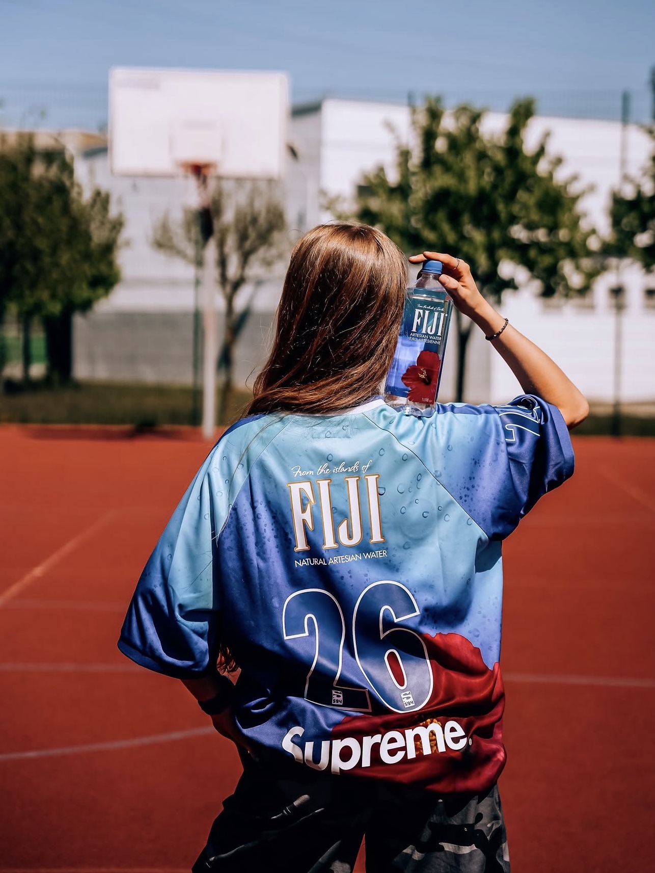 Supreme x FIJI Soccer Jersey Multicolor - 26SS 착용 스타일 - 3