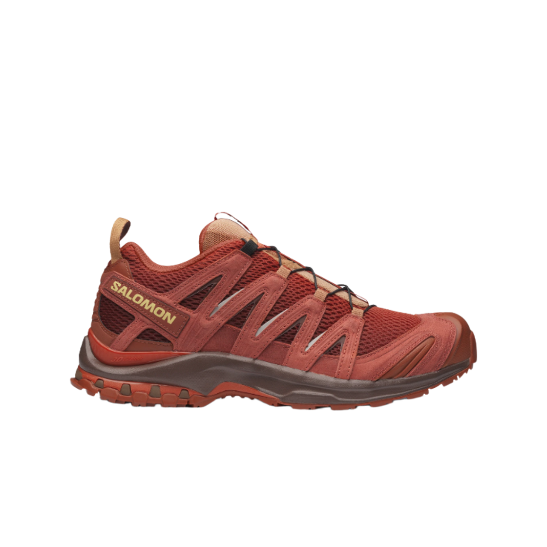 살로몬 XA 프로 3D 레드 애쉬 피칸 브라운 칠리(Salomon XA Pro 3D Red Ashes Pecan Brown Chili)