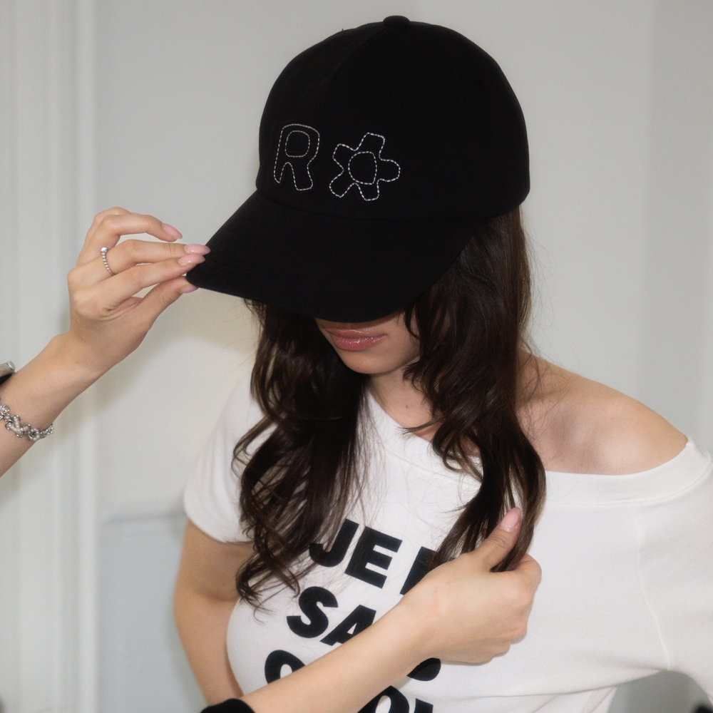로제프란츠 플라워 스티치 볼캡(Rosefrantz R Flower Stitch Ball Cap) - 4