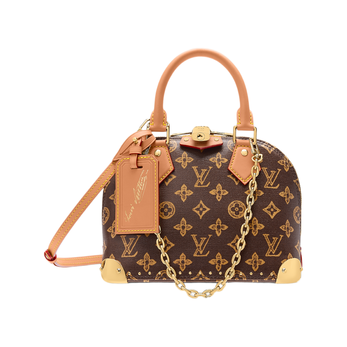 M28105 Louis Vuitton Alma Trunk BB Other Monogram Canvas Monogram Origin Ebene