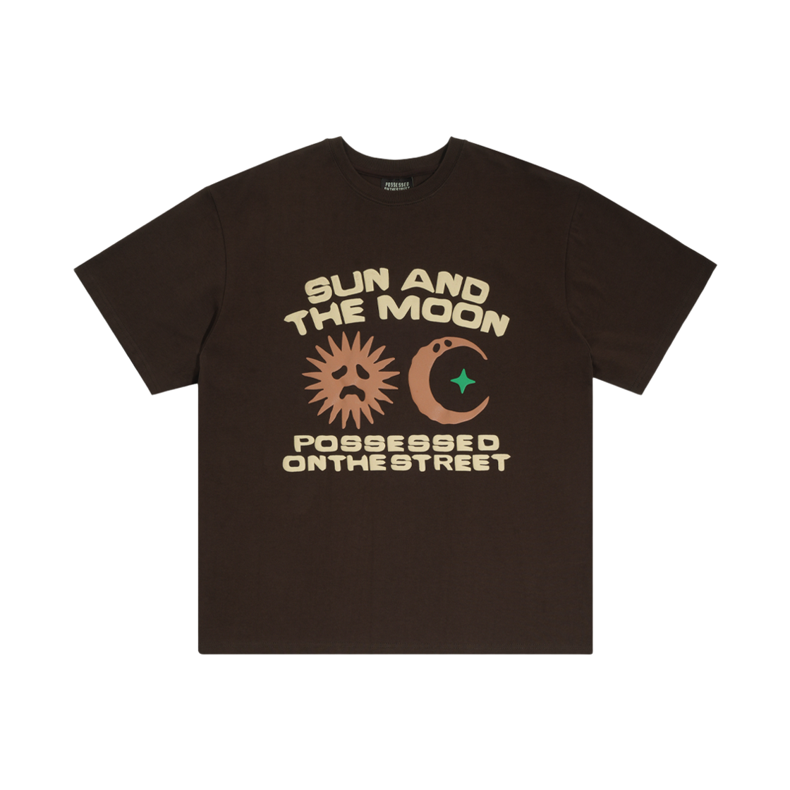 퍼츠 올데이 티셔츠 브라운(POTS All Day T-Shirt Brown)
