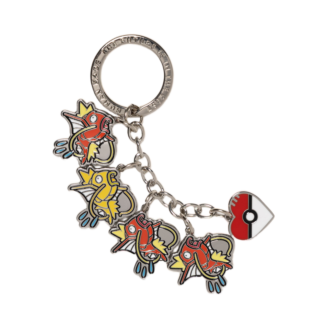 휴먼 메이드 x 포켓몬 메이드 키 참 실버(Human Made x Pokemon Made Key Charm Silver)