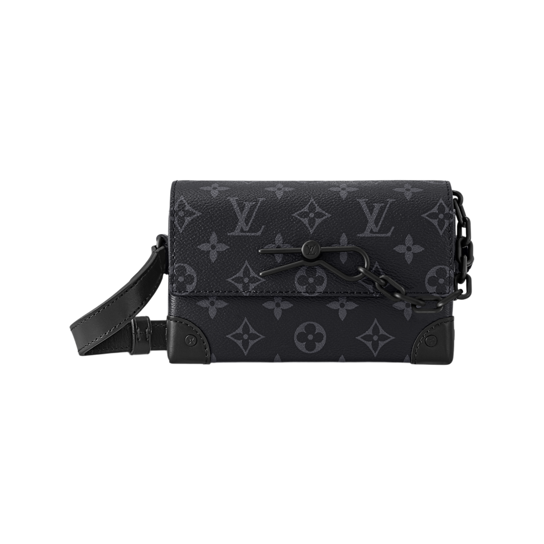 M81783 Louis Vuitton Steamer Wearable Wallet Monogram Eclipse Coated Canvas