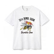 Gildan X American Collection Bumble Bee T-Shirt White