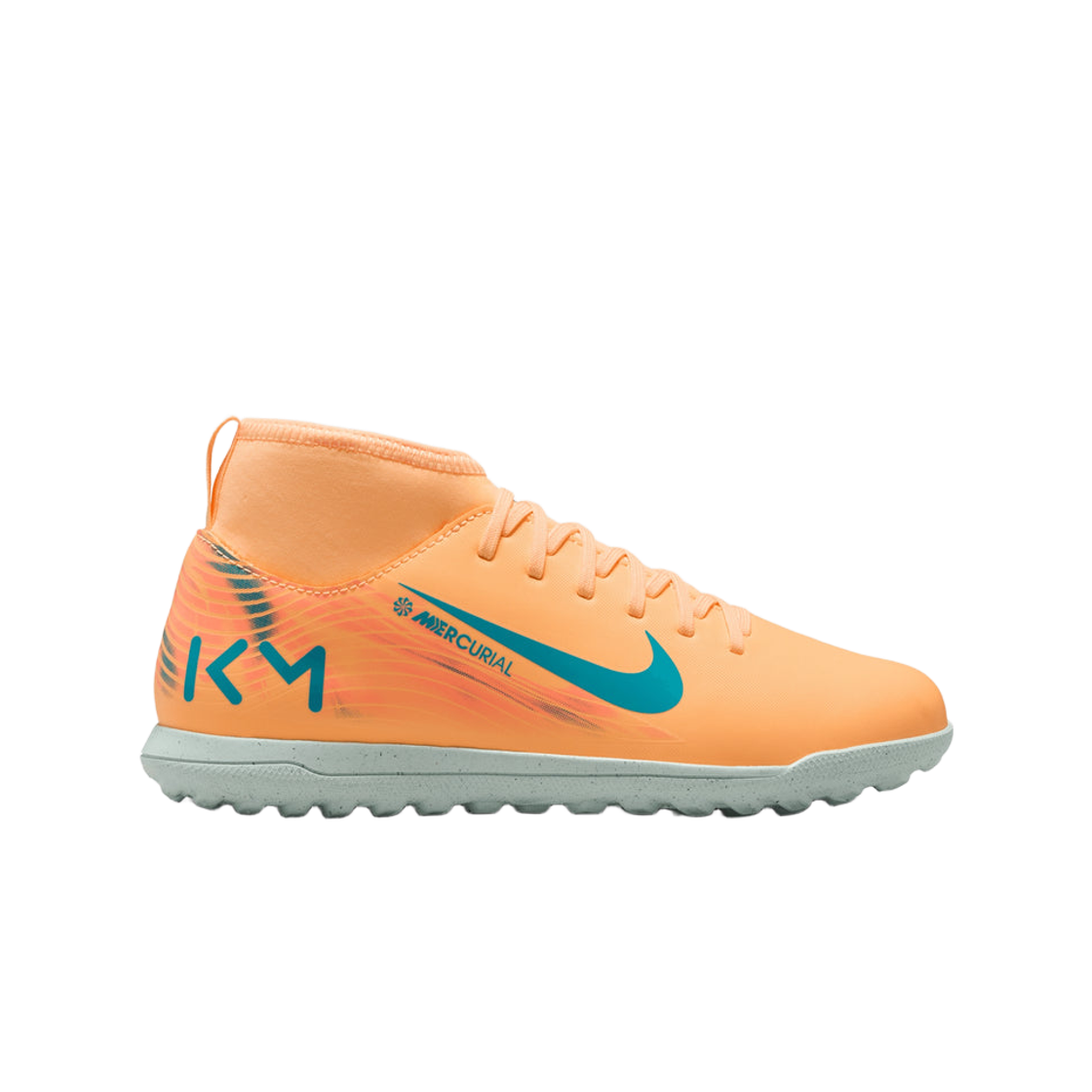 HJ6933-801 (JR) Nike Mercurial Superfly 10 Club TF Melon Tint Neo Turquoise