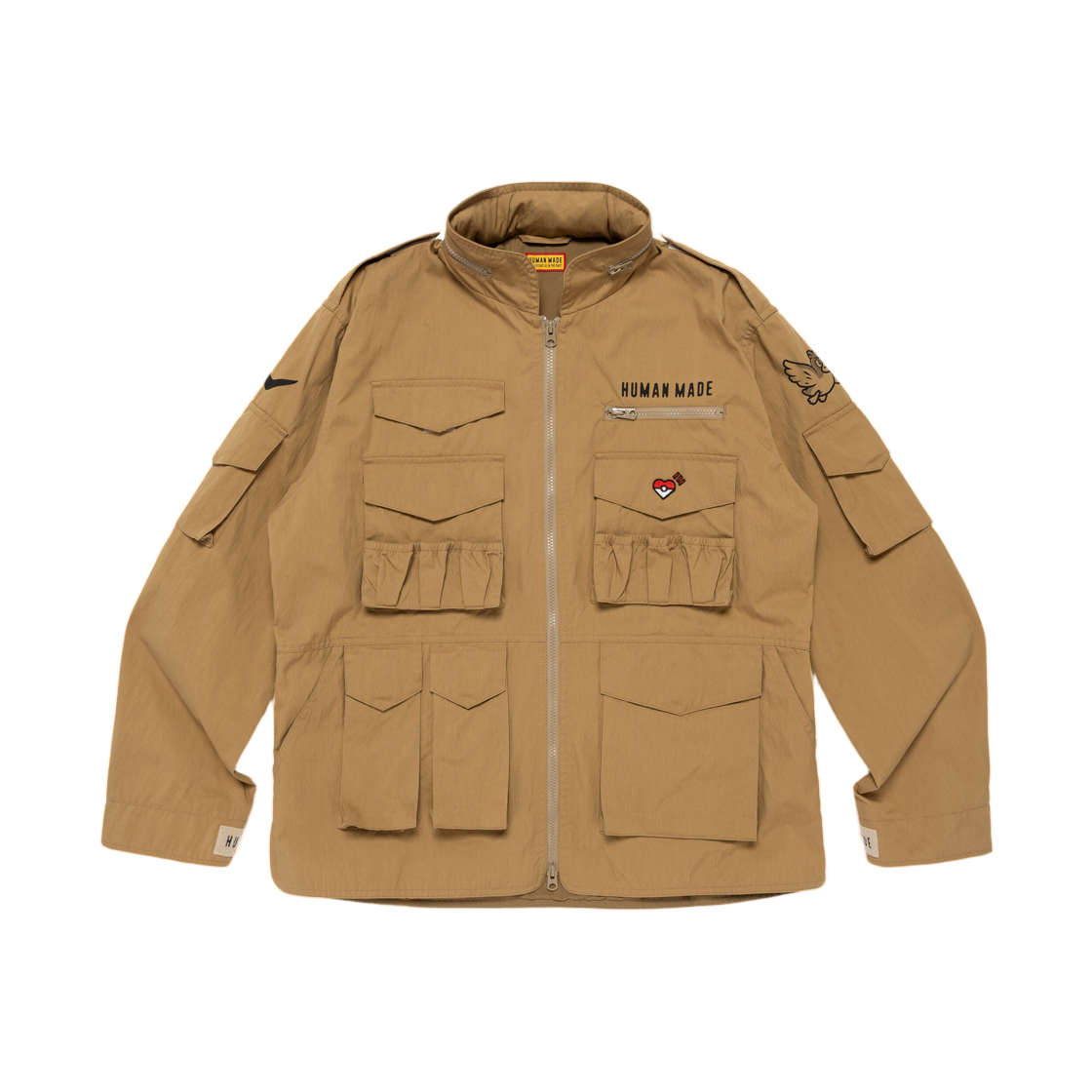 휴먼 메이드 x 포켓몬 메이드 유틸리티 자켓 베이지(Human Made x Pokemon Made Utility Jacket Beige) - 2