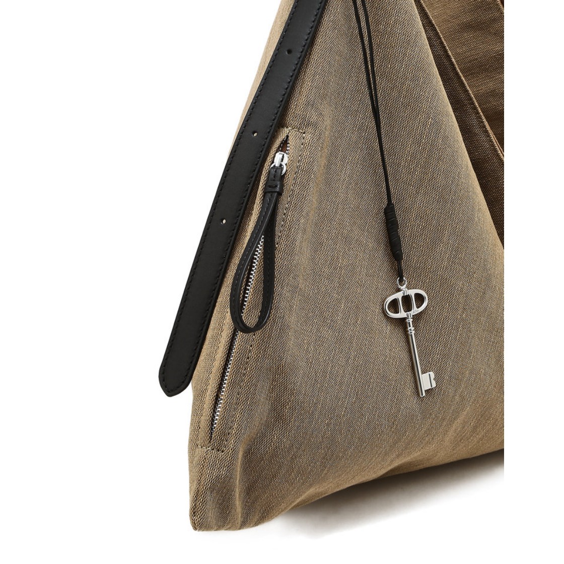 아떼 바네사브루노 액세사리 베이지 트라쎄 숄더백 AABA6F870W2 브라운(Athe Vanessabruno Acc Trace Beige Trace Shoulder Bag Aaba6F870W2 Normal Brown) - 4