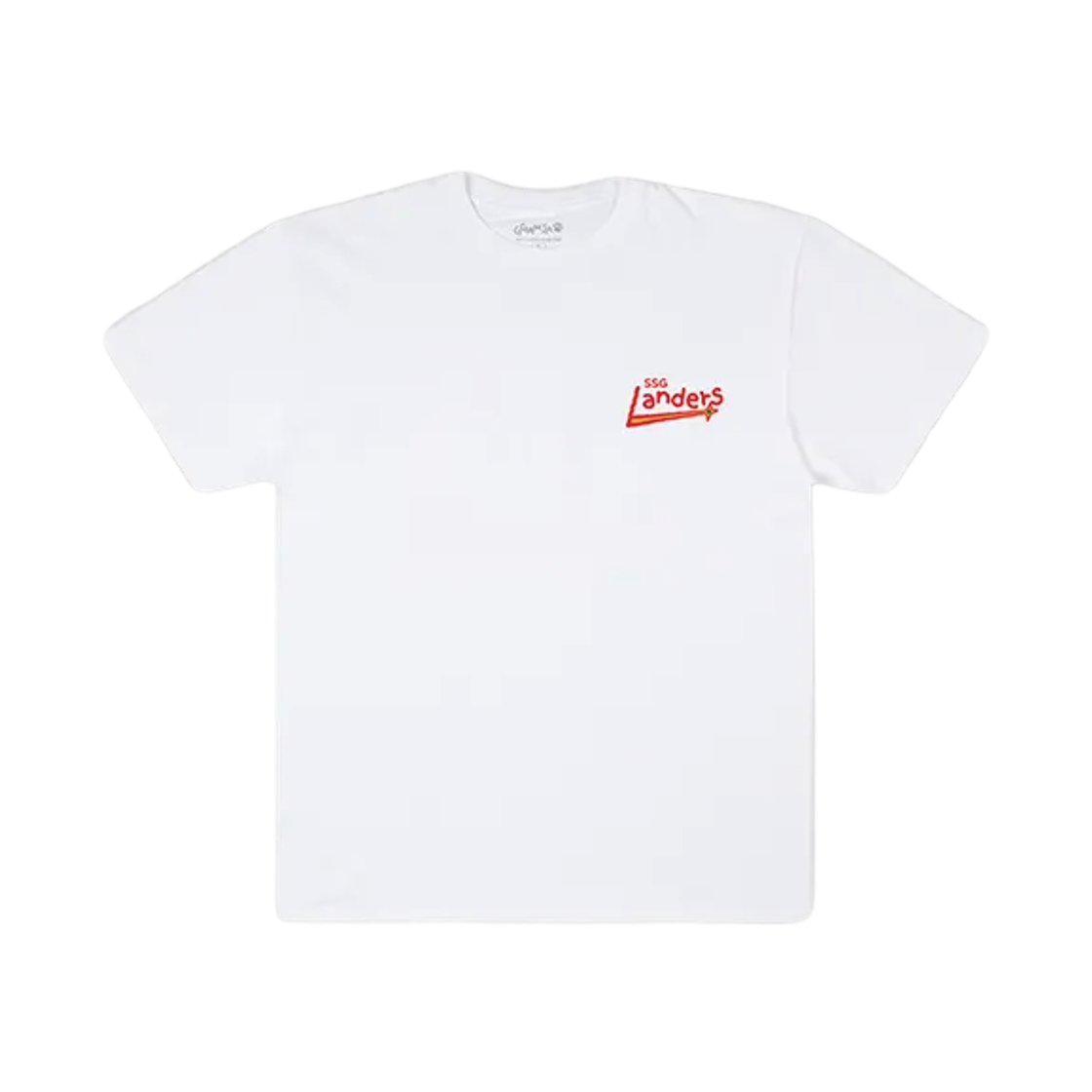 SSG 랜더스 x 깜자 반팔 티셔츠 깜자와 친구들 화이트(SSG Landers x Ggamja Short Sleeve T-Shirt Ggamja & Friends White) - 1