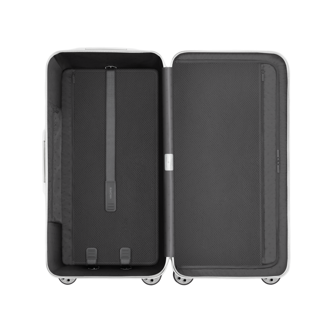리모와 에센셜 트렁크 플러스 폴리카보네이트 수트케이스 화이트(Rimowa Essential Trunk Plus Polycarbonate Suitcase White) - 4