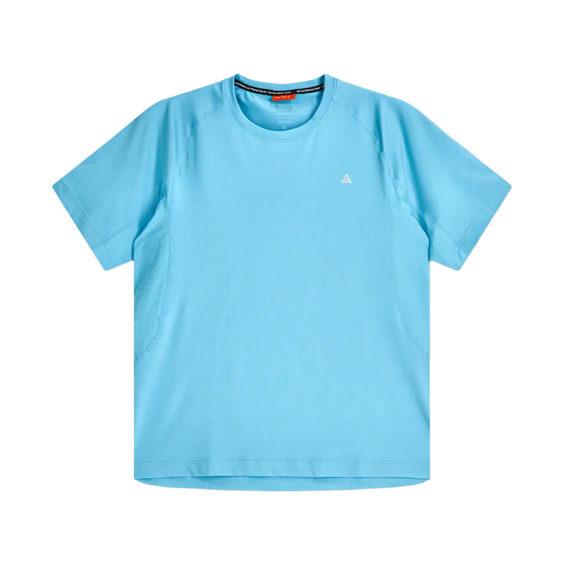 IO1453-416 Nike ACG Wildsee Dri-Fit Short Sleeve Base Layer Top Baltic Blue Aurora Blue - Asia