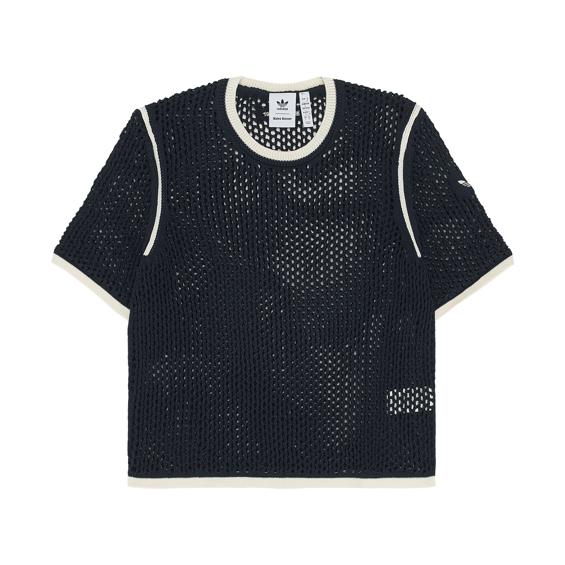 KA7052 (W) Adidas x Wales Bonner Knit T-Shirt Night Navy - KR Sizing