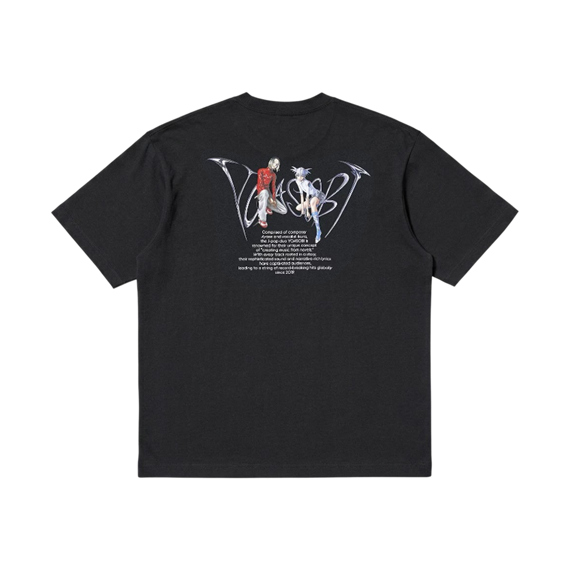 485312-09 Uniqlo UT x Yoasobi Graphic T-Shirt A Black