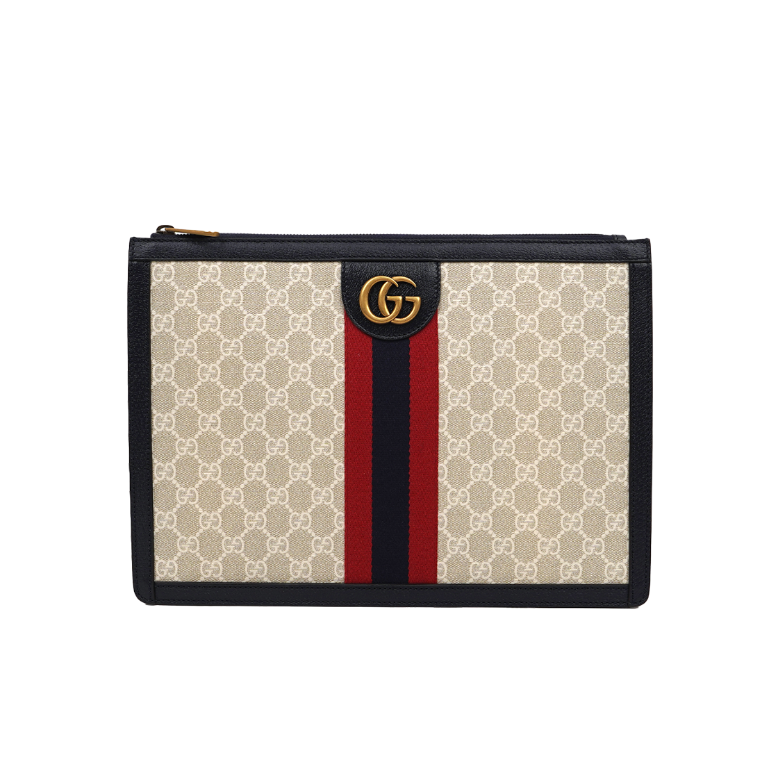 ITD9HISUCSCE Gucci GG Ophidia Portfolio Clutch Navy 674078